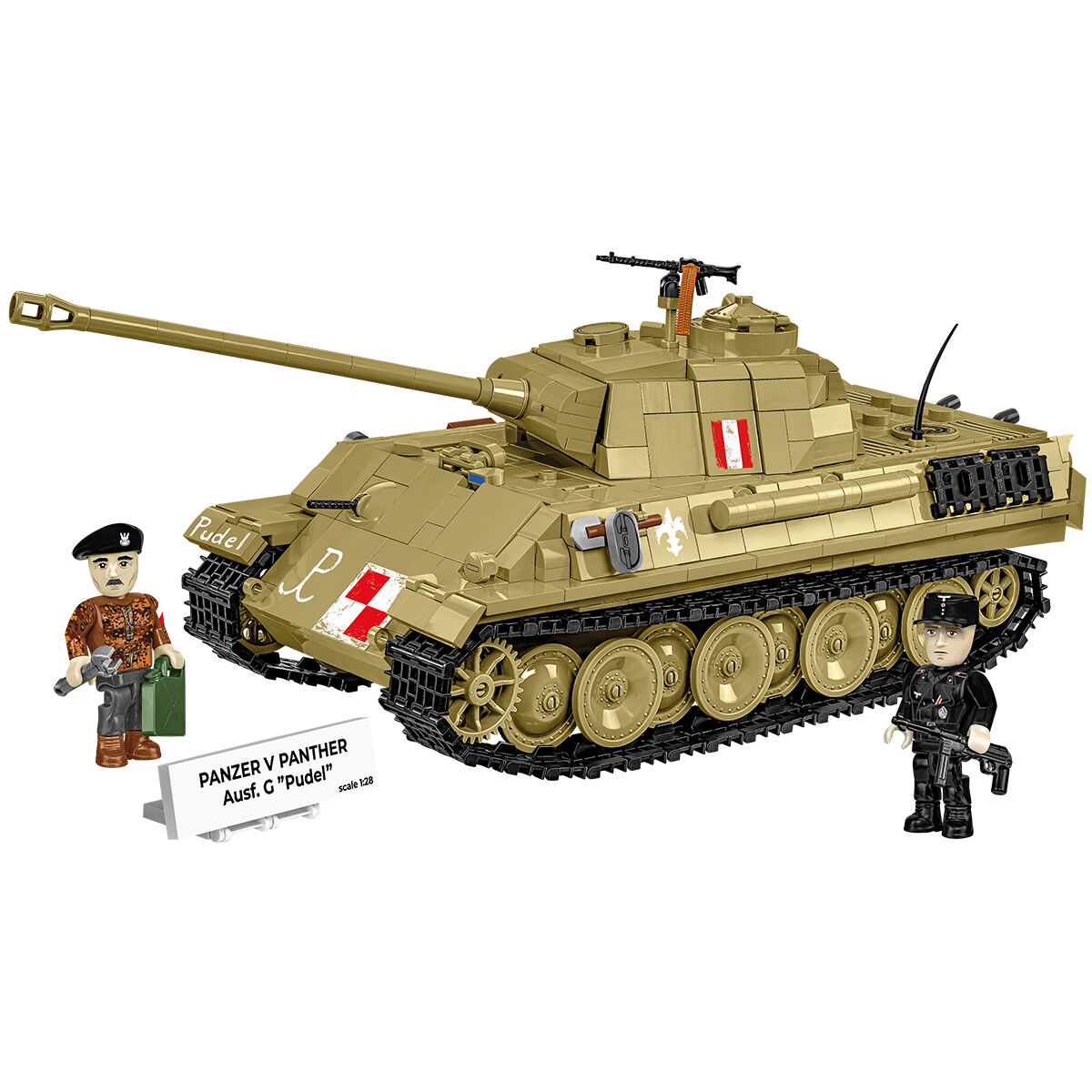 COBI 2655 - PANZER V Panther AUSF. G PUDEL, 1:28 - Bild 5 COBI 2655 - PANZER V Panther AUSF. G PUDEL, 1:28 - Bild 5