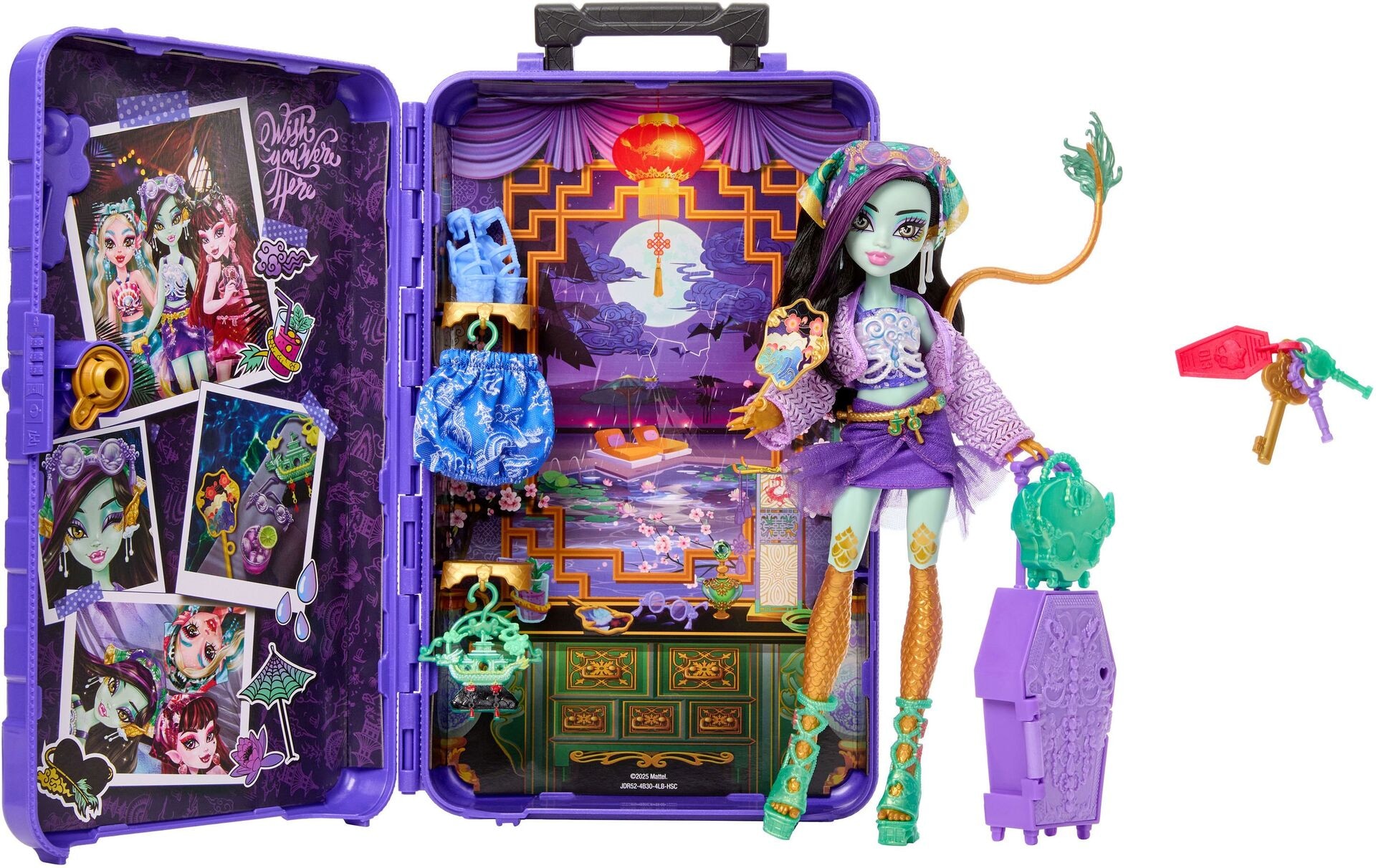 Monster High Verborgene Schätze Oase Jinafire - Mattel - MATTEL JDR52 Produktfoto - Mattel - Monster High Verborgene Schätze Oase Jinafire - Modell MATTEL JDR52