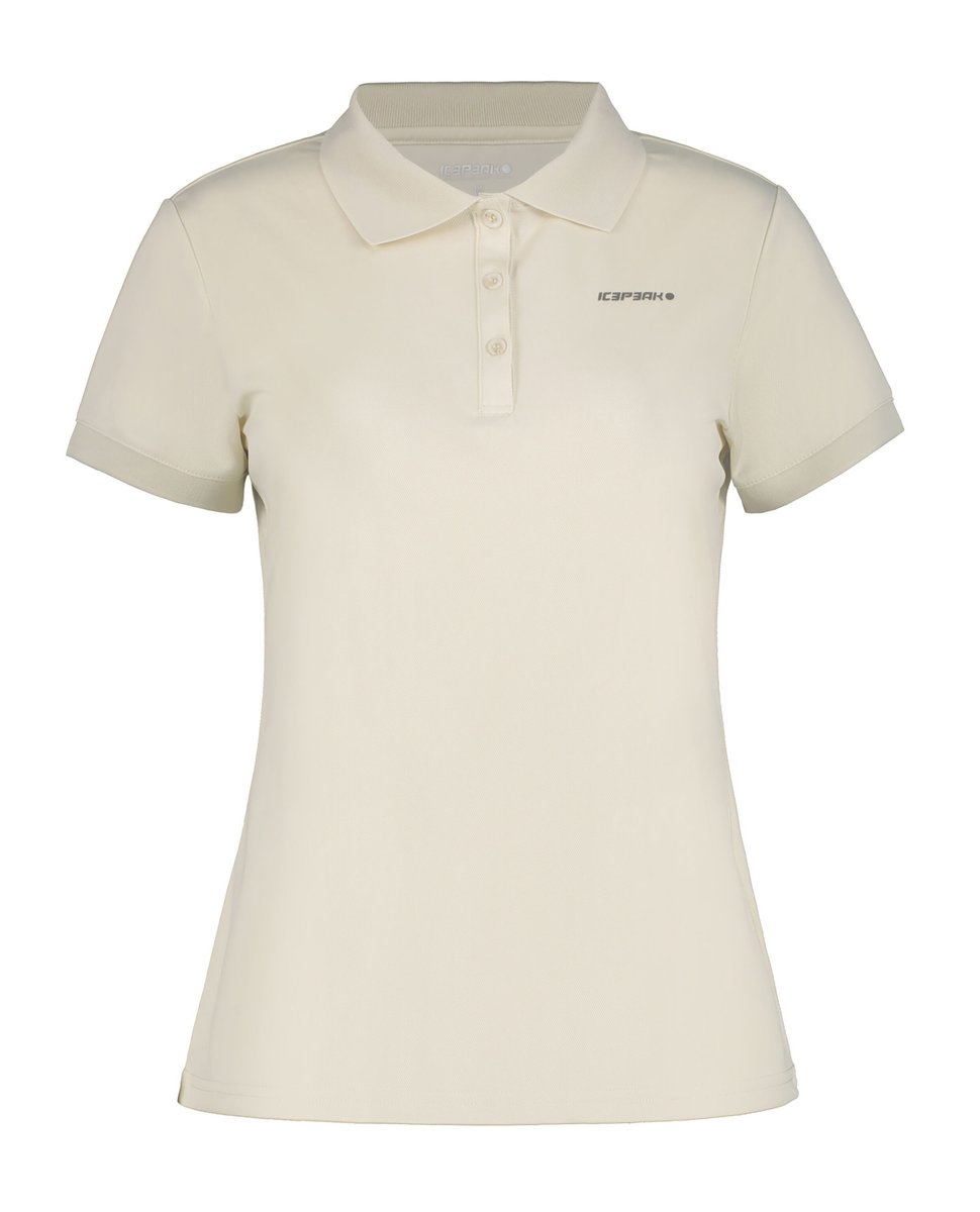 ICEPEAK 954641590I BAYARD Polo-Shirt Damen Creme Gr. XL ICEPEAK 954641590I BAYARD Polo-Shirt Damen Creme Gr. XL