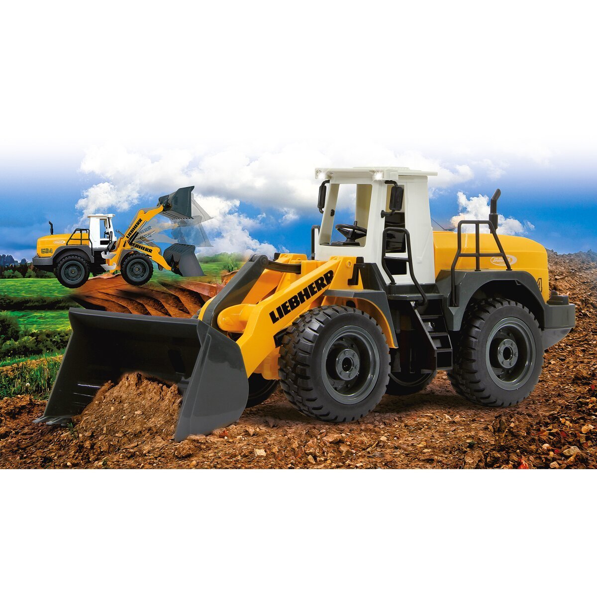 JAMARA Radlader Liebherr 564 1:20 2,4GHz ab 6 Jahren