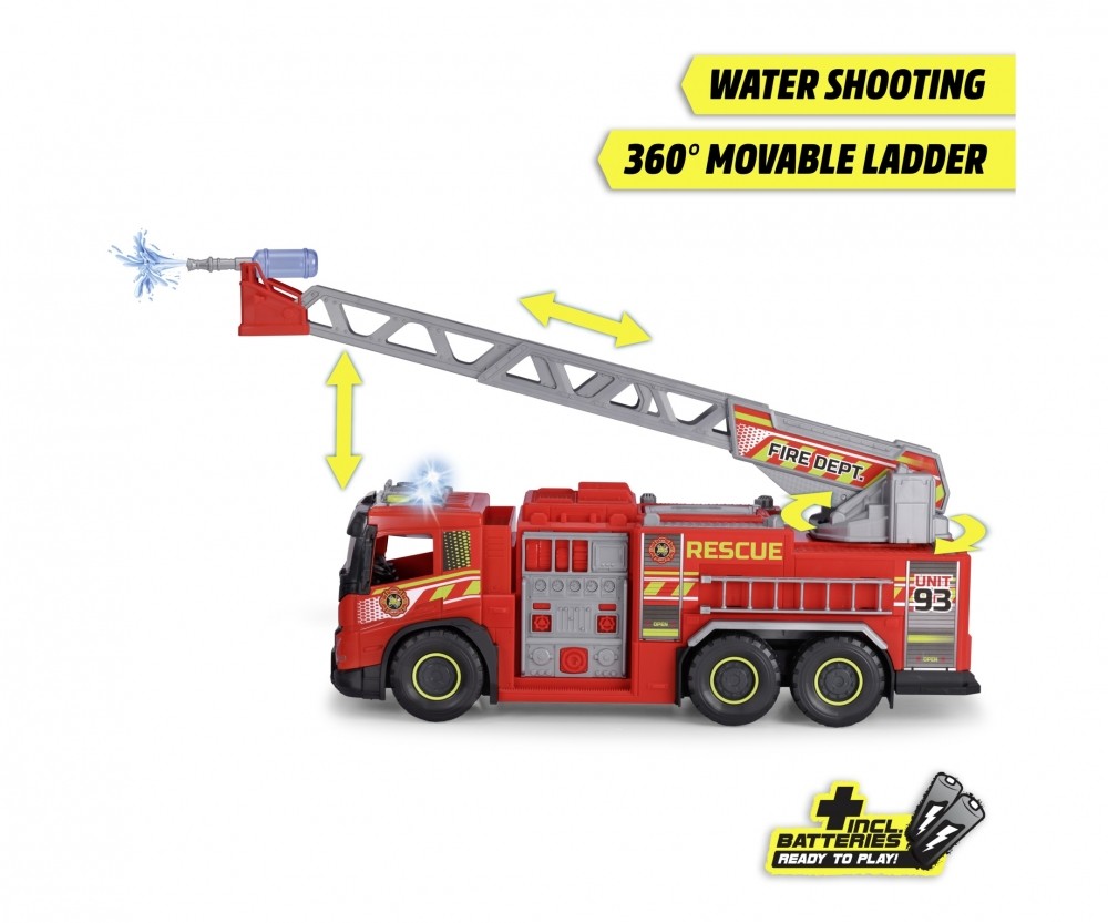 Dickie Toys Giant Fire Truck 203719031 Transport, Fahrzeug, LKW, Rad, Feuerwehrauto