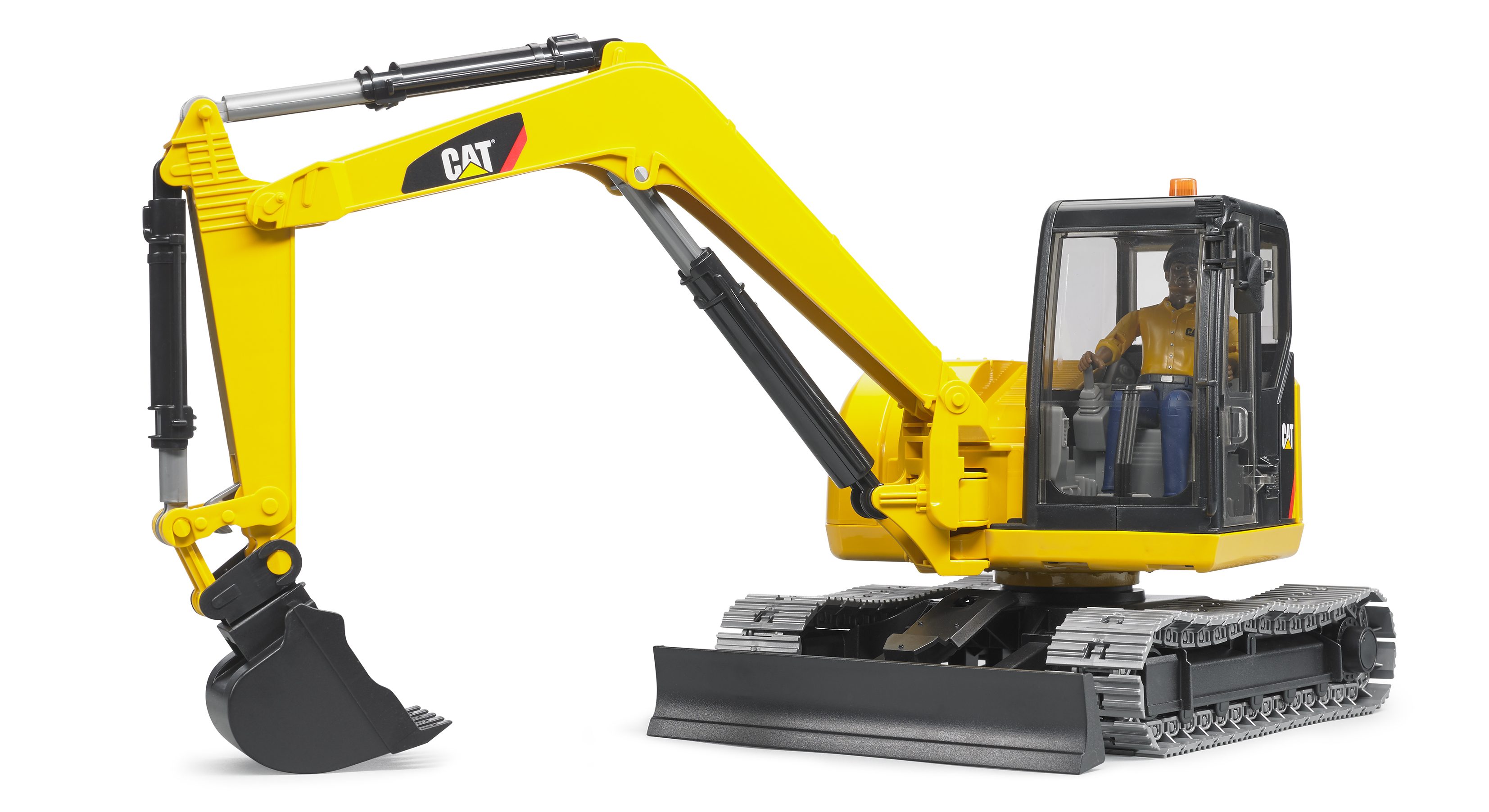 BRUDER 02466 - Cat® Minibagger mit Bauarbeiter - Bild 3