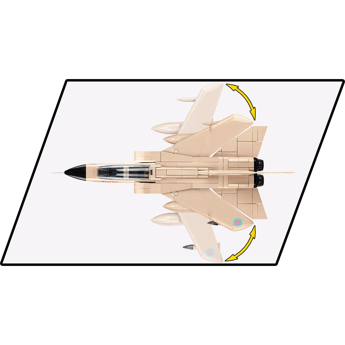 COBI 5854 - Panavia Tornado GR.1 MIG EATE SCALE 1:48 - Bild 9