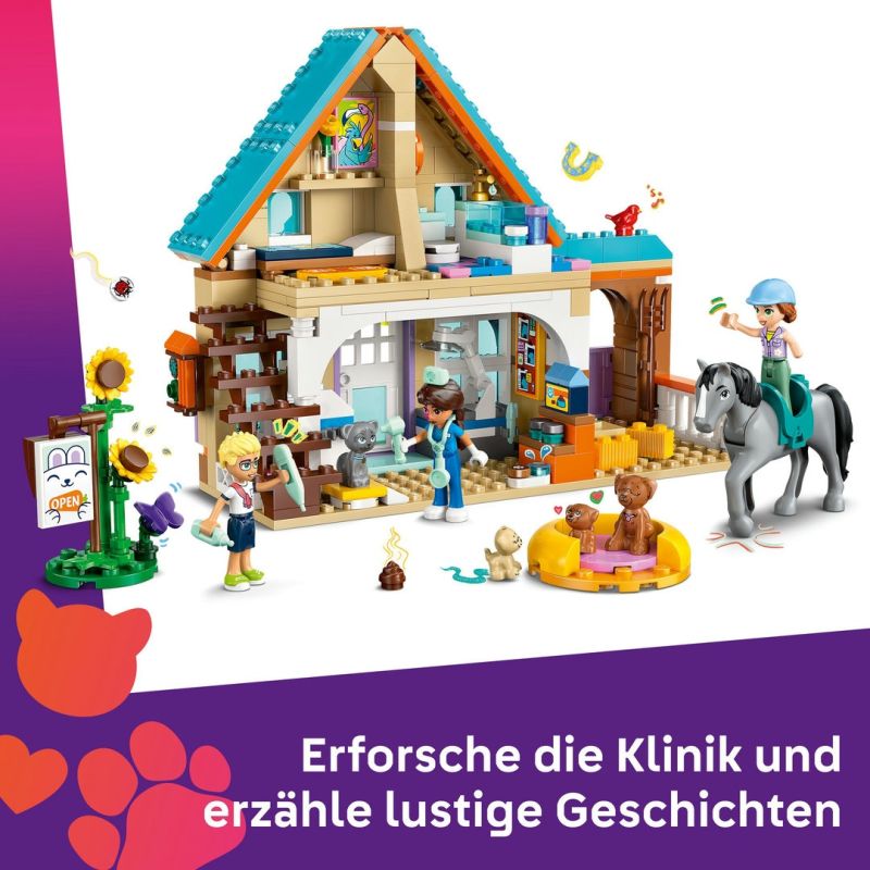 LEGO® Friends 42651 Tierarztpraxis für Pferde und
