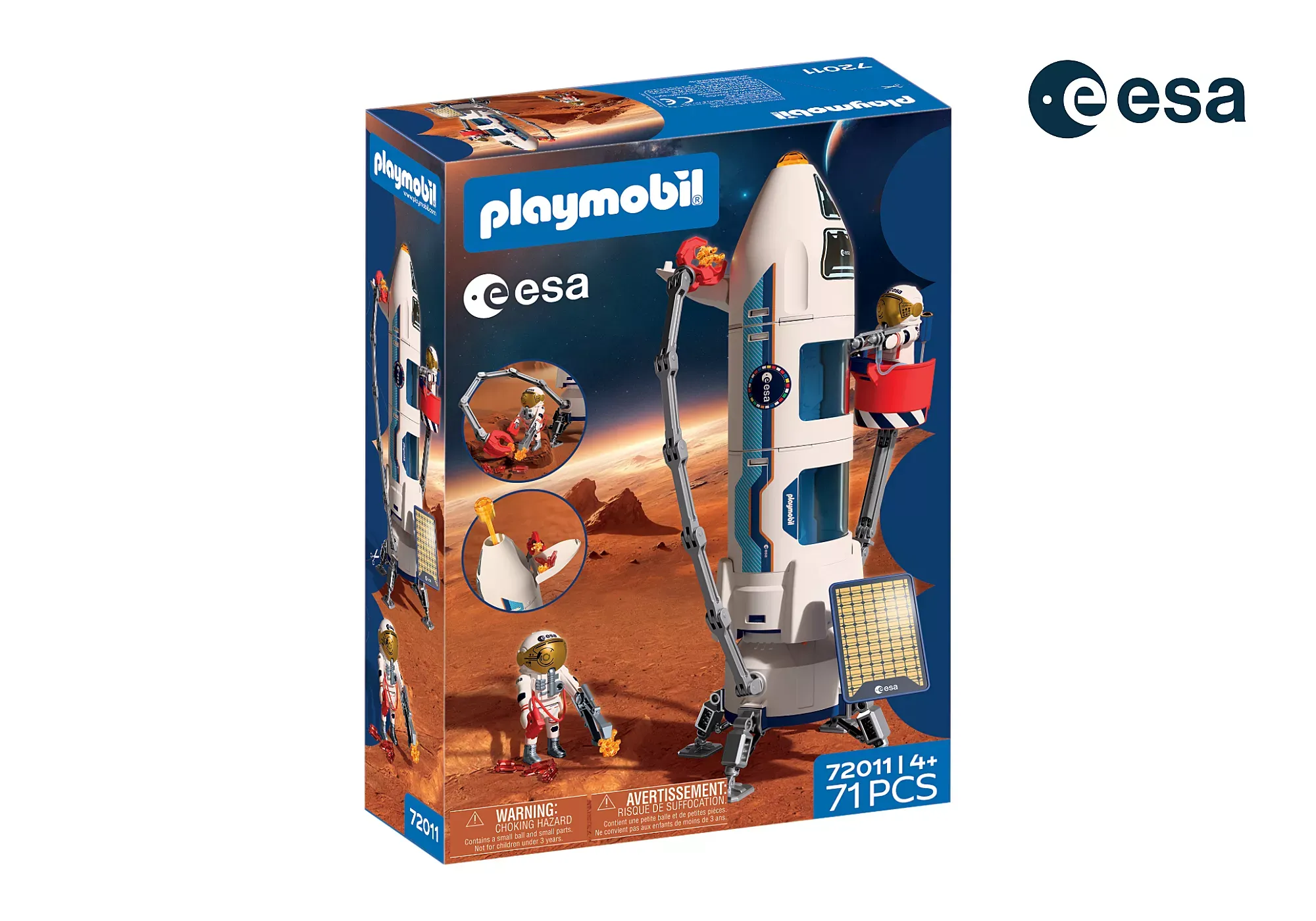 PLAYMOBIL® 72011 ESA: Mars-Forschungsrakete PLAYMOBIL® 72011 ESA: Mars-Forschungsrakete