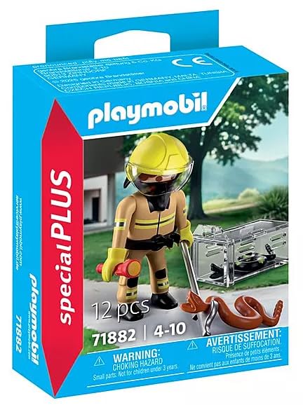 PLAYMOBIL 71882 Schlangenrettung Mutiger Feuerwehreinsatz mit Tierrettung PLAYMOBIL 71882 Schlangenrettung Mutiger Feuerwehreinsatz mit Tierrettung