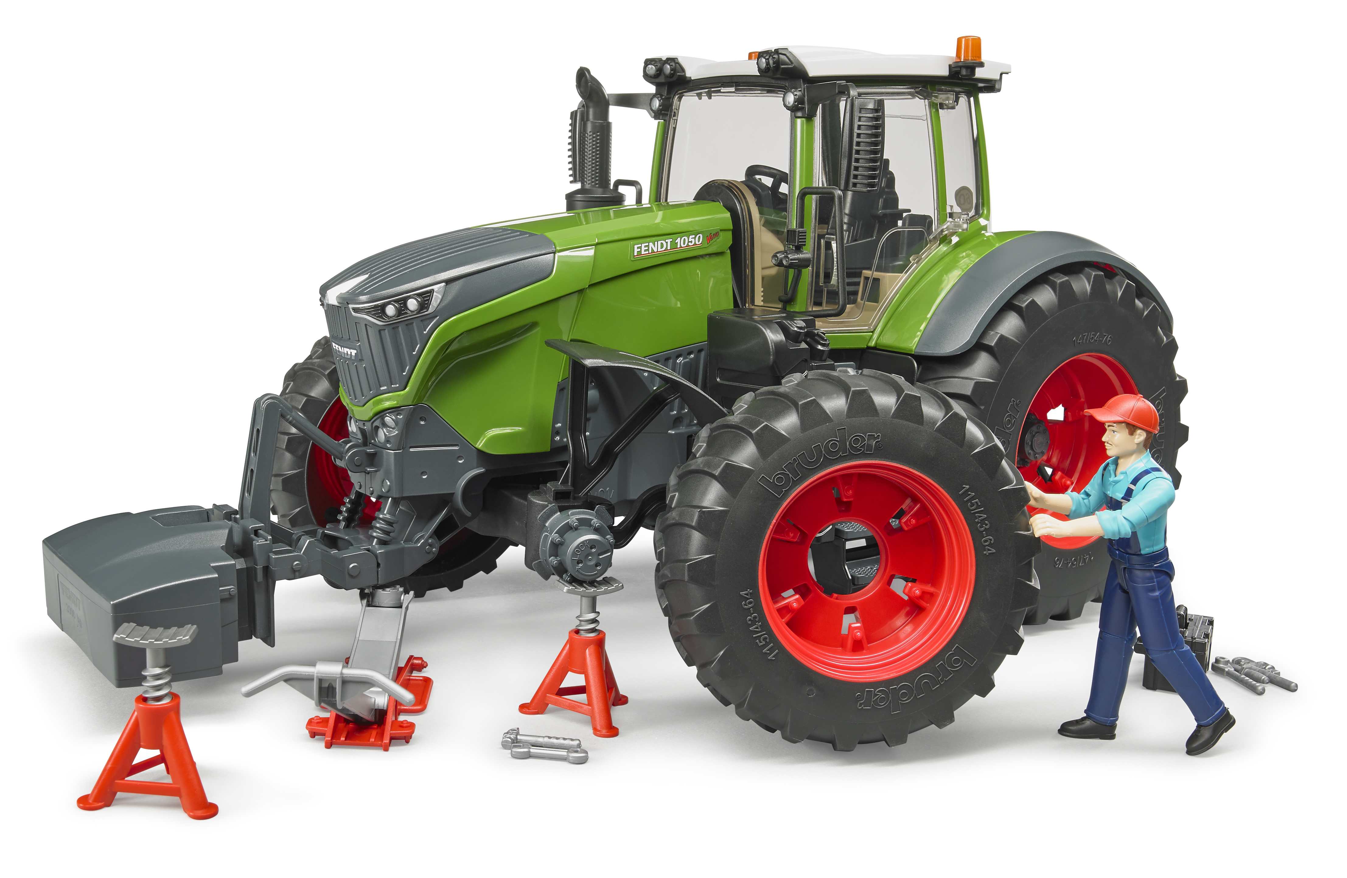 BRUDER 04041 - Fendt 1050 Vario mit Mechaniker und Werkstattausstattung - Bild 3 BRUDER 04041 - Fendt 1050 Vario mit Mechaniker und Werkstattausstattung - Bild 3