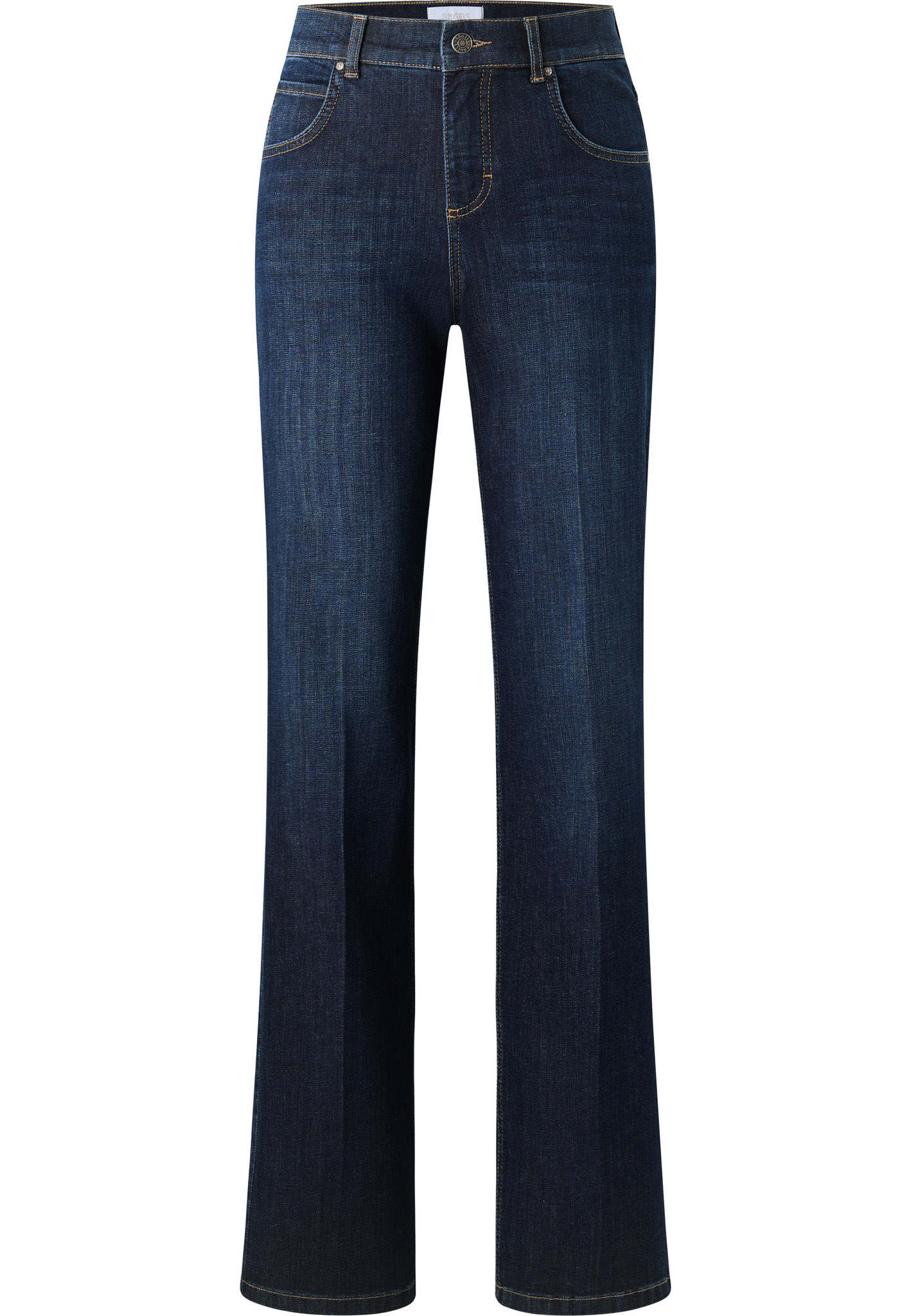 ANGELS 346290030 Damen Jeans Lara Wide Leg - Dunkelblau
