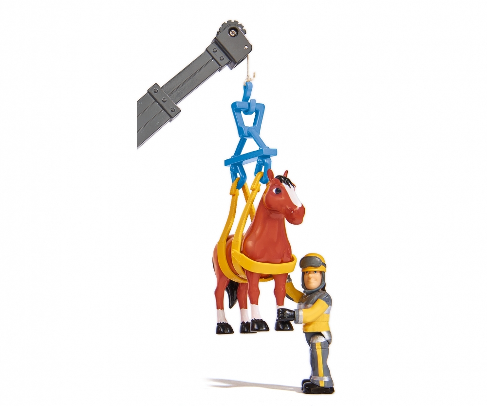 Fireman Sam Phoenix Mit Figur Und Pferd