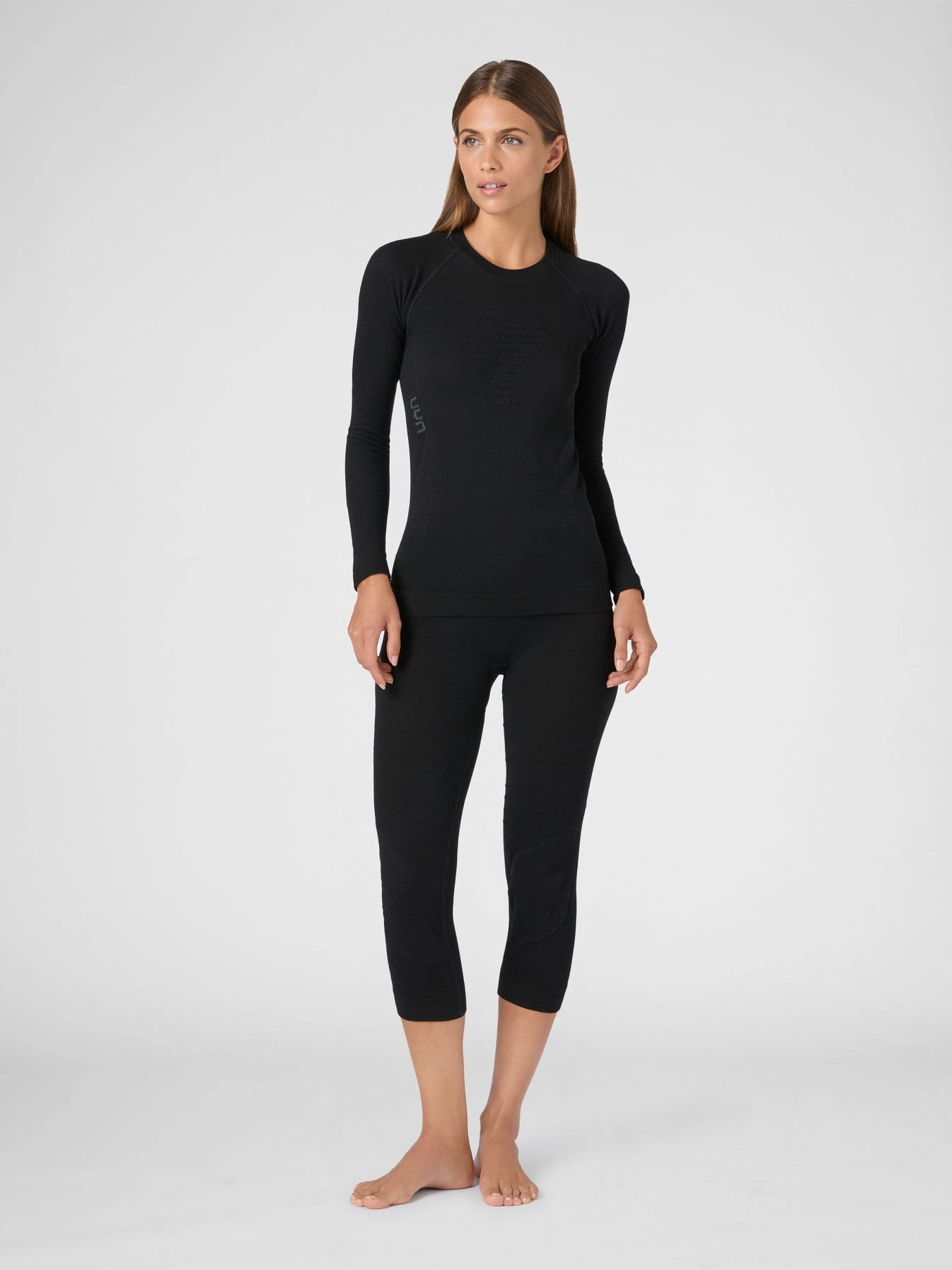 UYN Damen Cashmere Biotech UW Shirt LG_SL U100566B000 - Schwarz GR. L/XL UYN Damen Cashmere Biotech UW Shirt LG_SL U100566B000 - Schwarz GR. L/XL