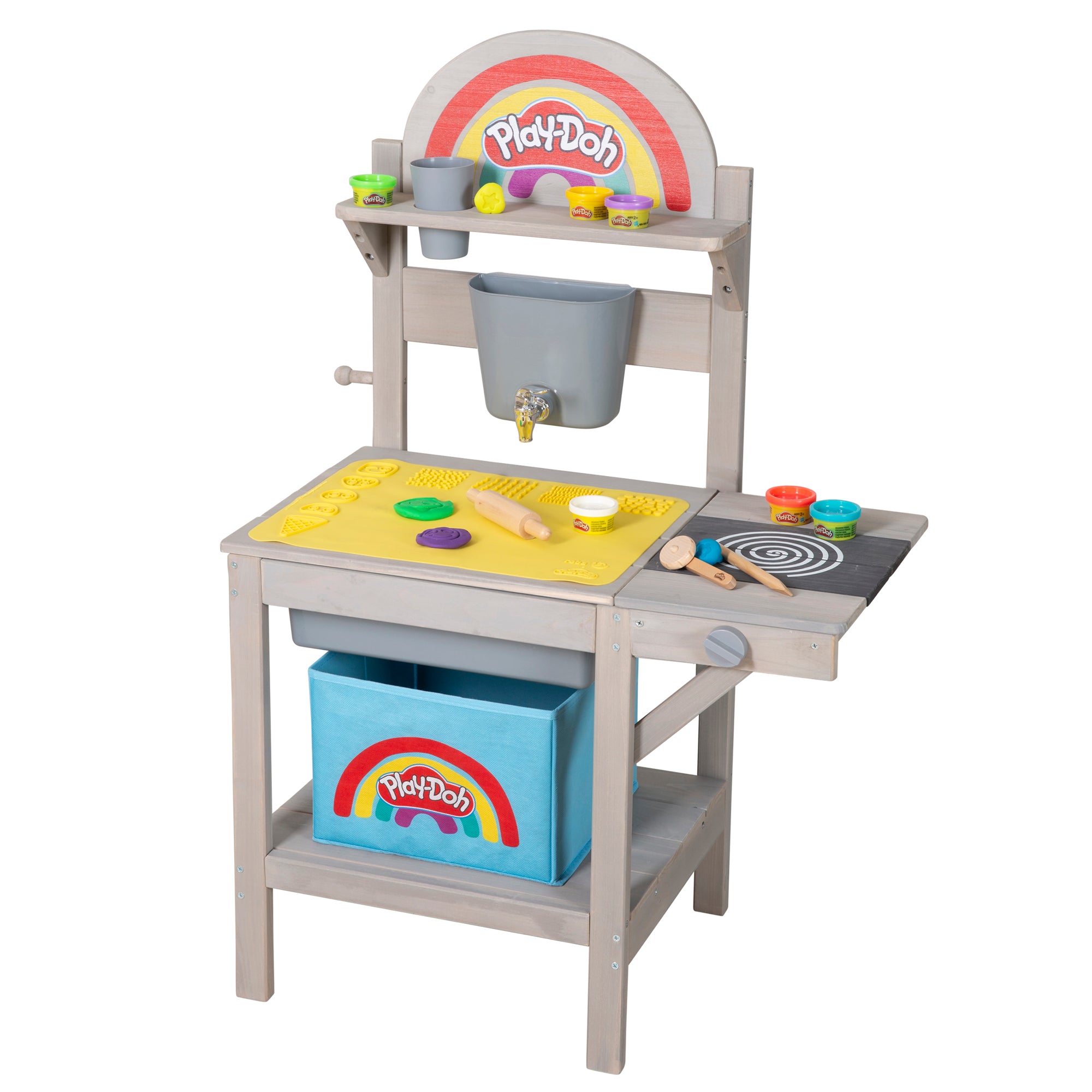Roba 457047PD1ZU Matschküche roba x Play-Doh grau – Outdoor FSC - Bild 8 Roba 457047PD1ZU Matschküche roba x Play-Doh grau – Outdoor FSC - Produktbild 8