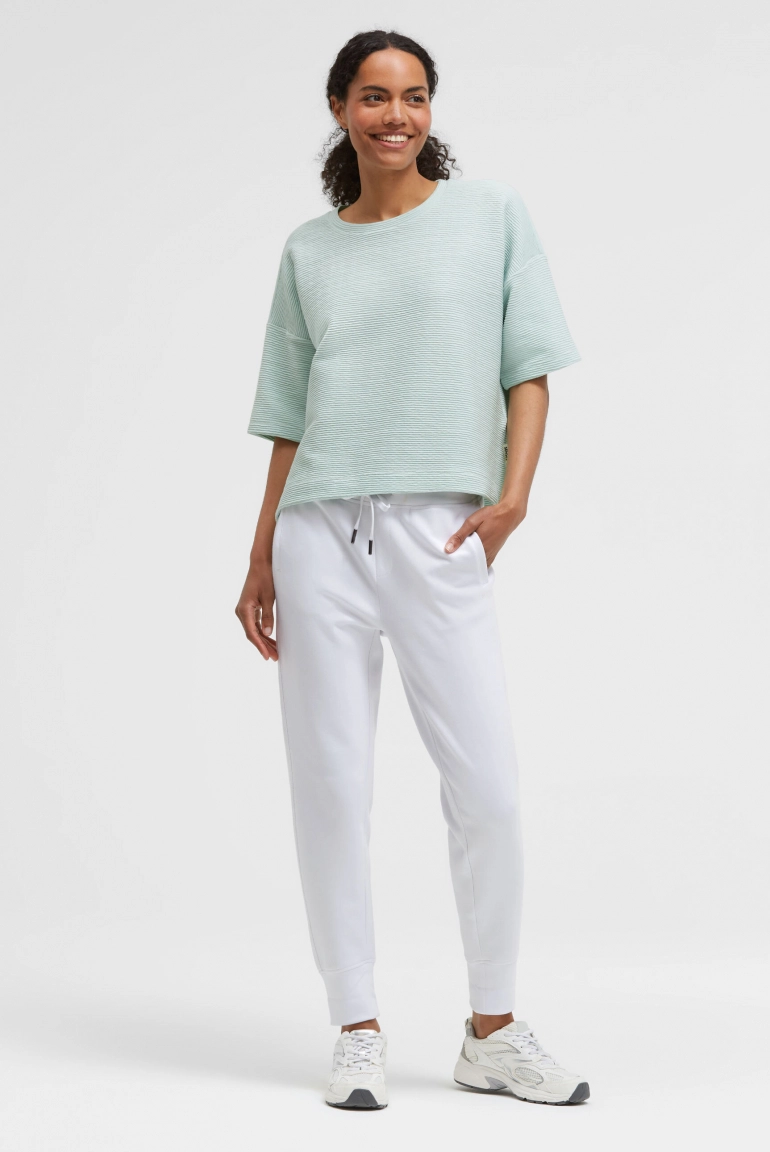 SENSES T-Sweat Damen Pastell-Limette SENSES T-Sweat Damen Pastell-Limette