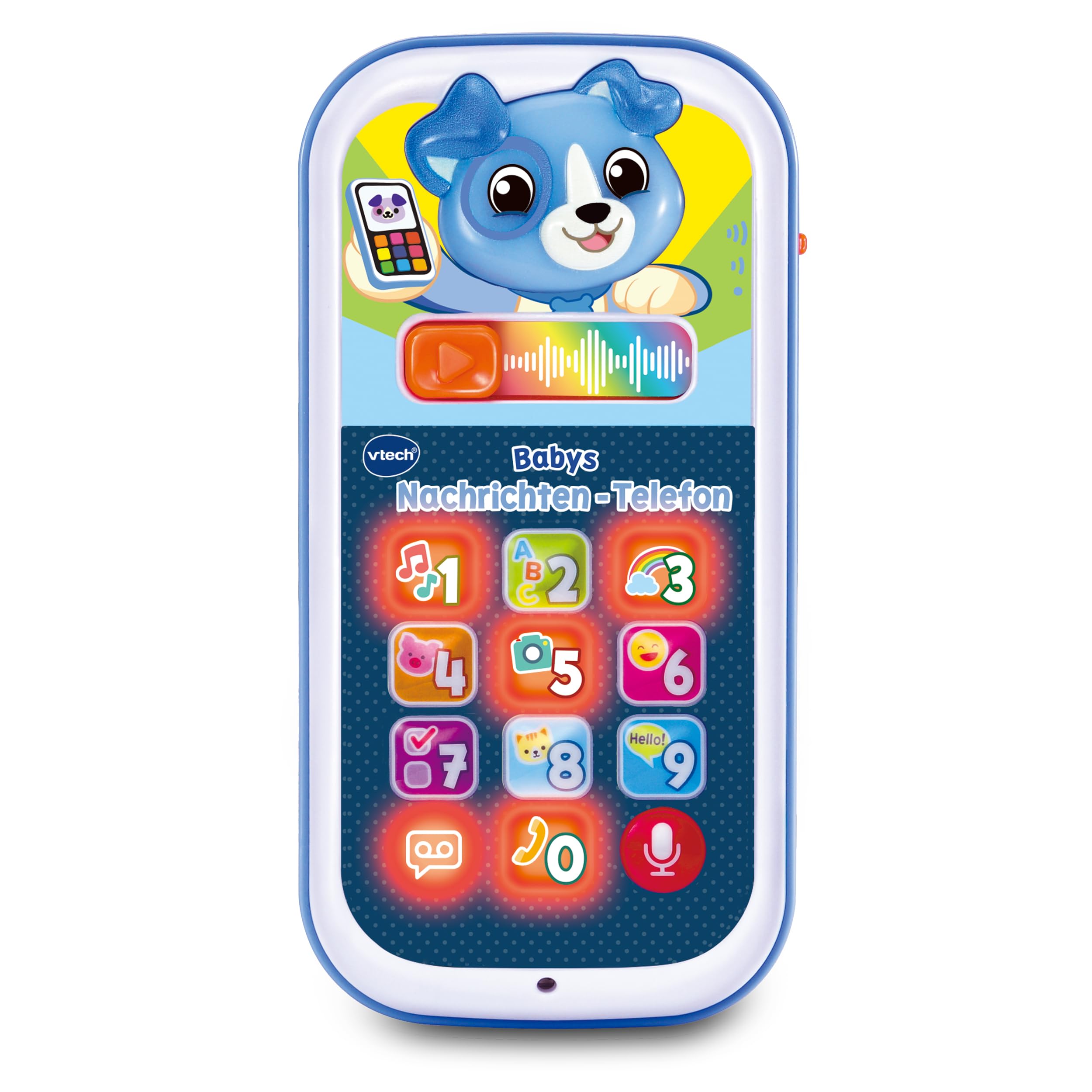 VTech Baby's Nachrichten-Telefon 80620964 Elektronik, Handy, Telefon