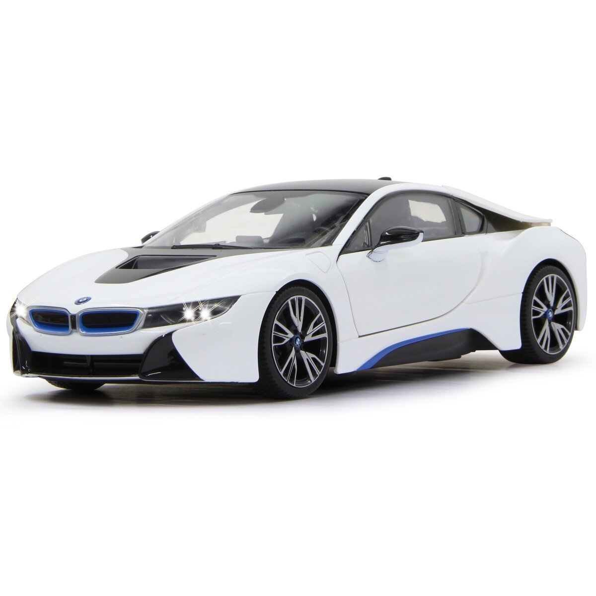 JAMARA BMW I8 1:14 weiss 2,4GHz Tür fernbedienbar ab 6 Jahren