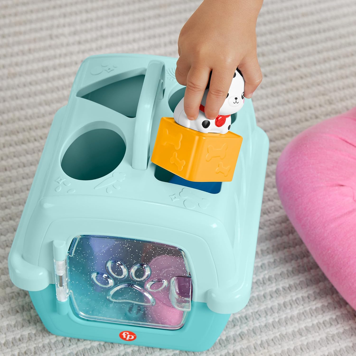 Fisher-Price Meine Tierfreunde Bausteine - Formsortier-Spielzeug (HTW93)