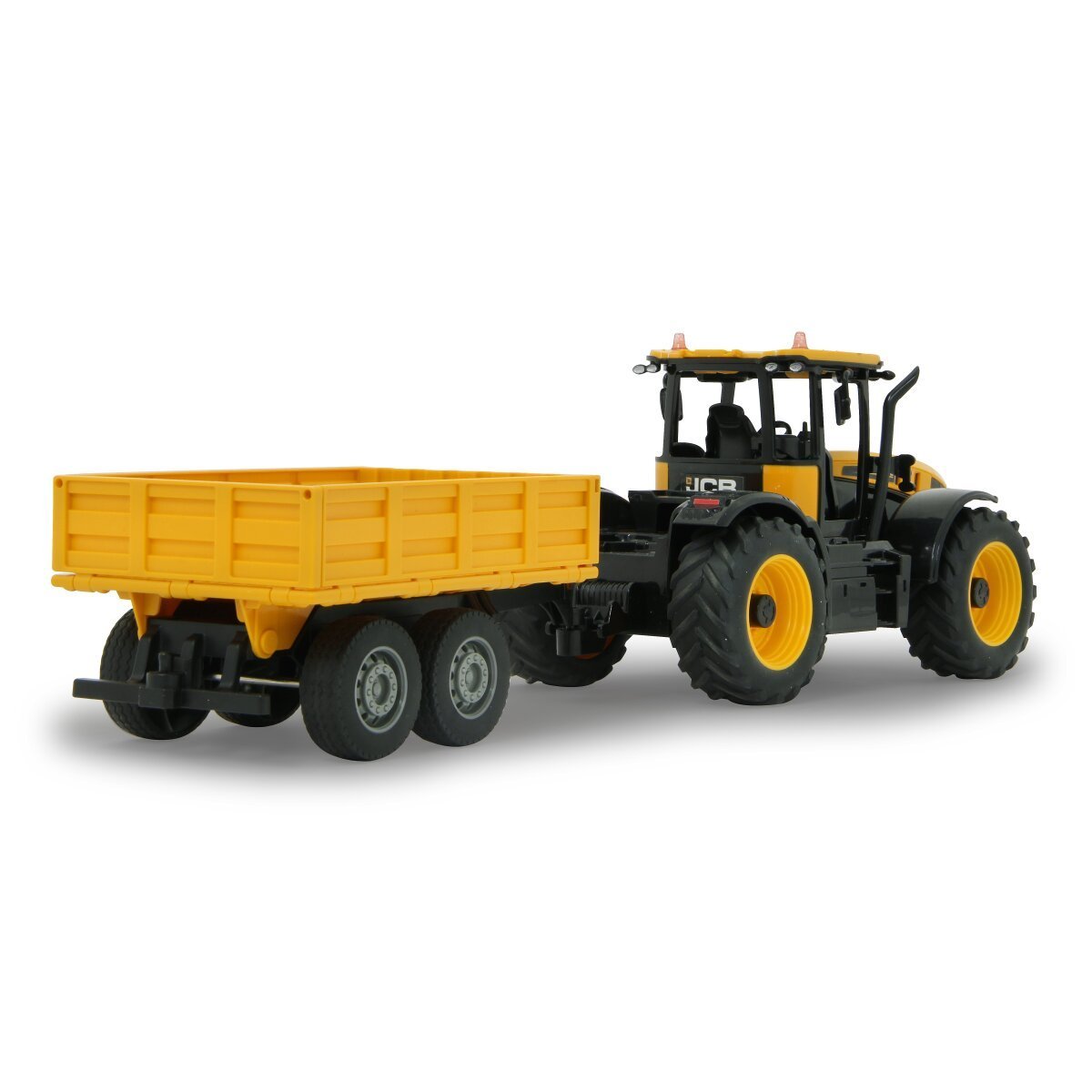 JAMARA JCB Fastrac Traktor mit Kippanhänger 1:24 2,4GHz ab 6 Jahren