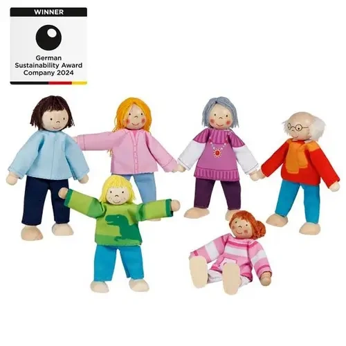 goki Puppenmöbel „Style - Küche“ - 20-teilig, Holz, ab 3 Jahren goki Puppenmöbel „Style - Küche“ - 20-teilig, Holz, ab 3 Jahren