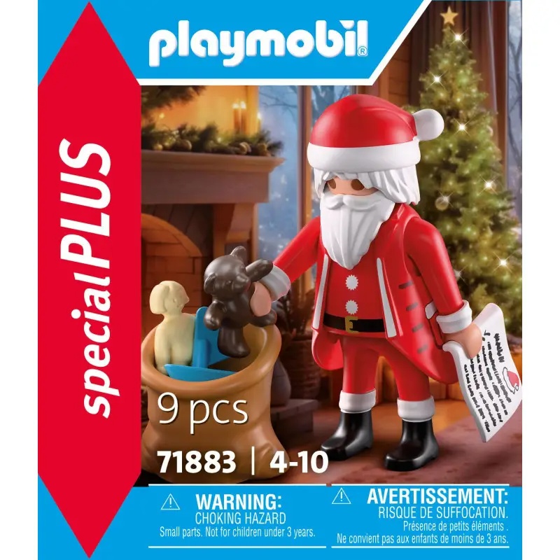 PLAYMOBIL 71883 Weihnachtsmann mit Wunschzettel Festlicher Spielspaß zur Weihnachtszeit PLAYMOBIL 71883 Weihnachtsmann mit Wunschzettel Festlicher Spielspaß zur Weihnachtszeit