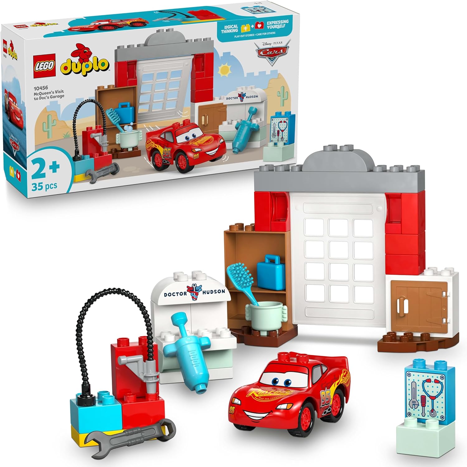 LEGO® DUPLO 10456 McQueens Besuch in Docs Werkstatt