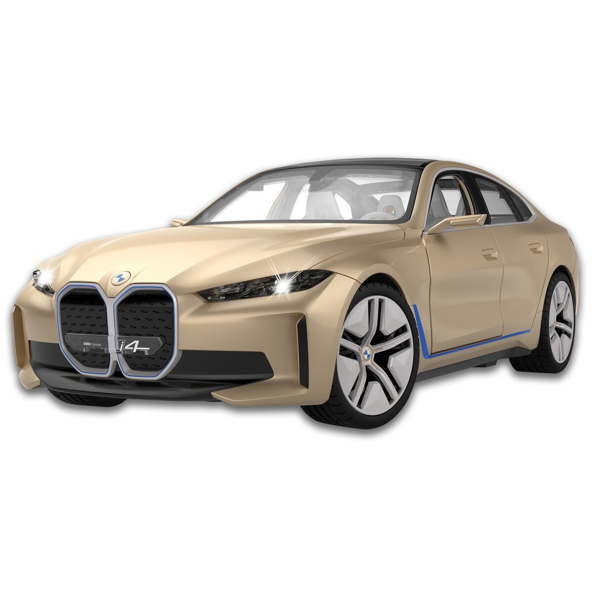 JAMARA BMW i4 Concept 1:14 gold 2,4GHz Tür manuell ab 6 Jahren JAMARA BMW i4 Concept 1:14 gold 2,4GHz Tür manuell ab 6 Jahren