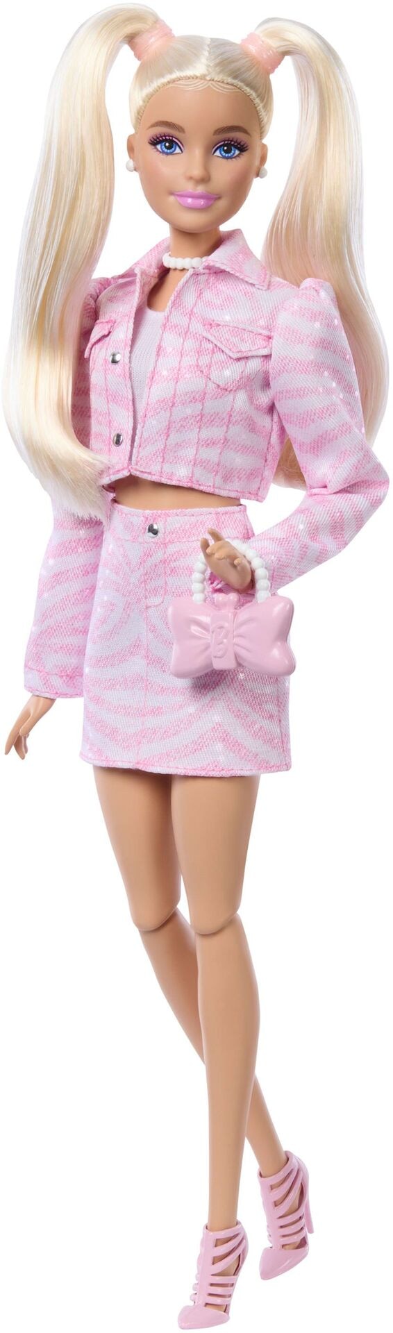 Barbie Deluxe Style - Pinke Jeansjacke - Mattel - MATTEL JJN69 Produktfoto - Mattel - Barbie Deluxe Style - Pinke Jeansjacke - Modell MATTEL JJN69