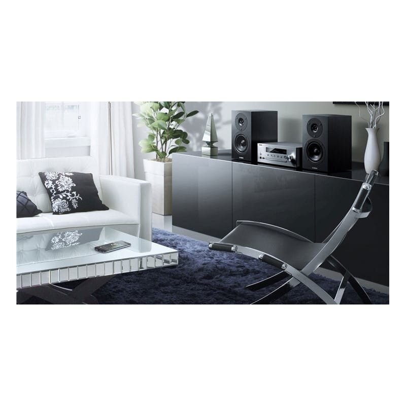 Yamaha_MusicCast_MCR-N470D_-_Silber_-_Hi-Fi, Innenarchitektur, Kaffeetisch, Tabelle, Dekoration für Zuhause, Sprecher