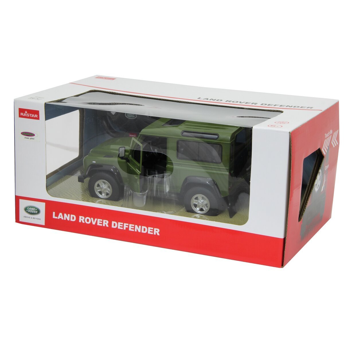 JAMARA Land Rover Defender 1:14 grün 2,4GHz Tür manuell ab 6 Jahren