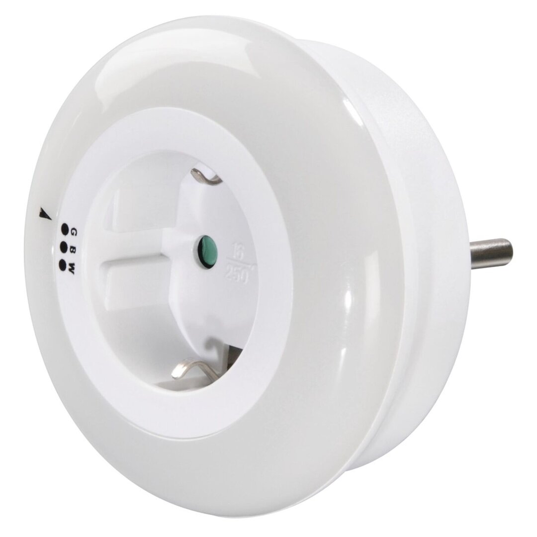 Hama LED NACHTLICHT CIRCLE COLOR/1SCHUKO 223497 Hama, LED, NACHTLICHT, CIRCLE, COLOR/1SCHUKO, 223497, Adapter, Elektronik