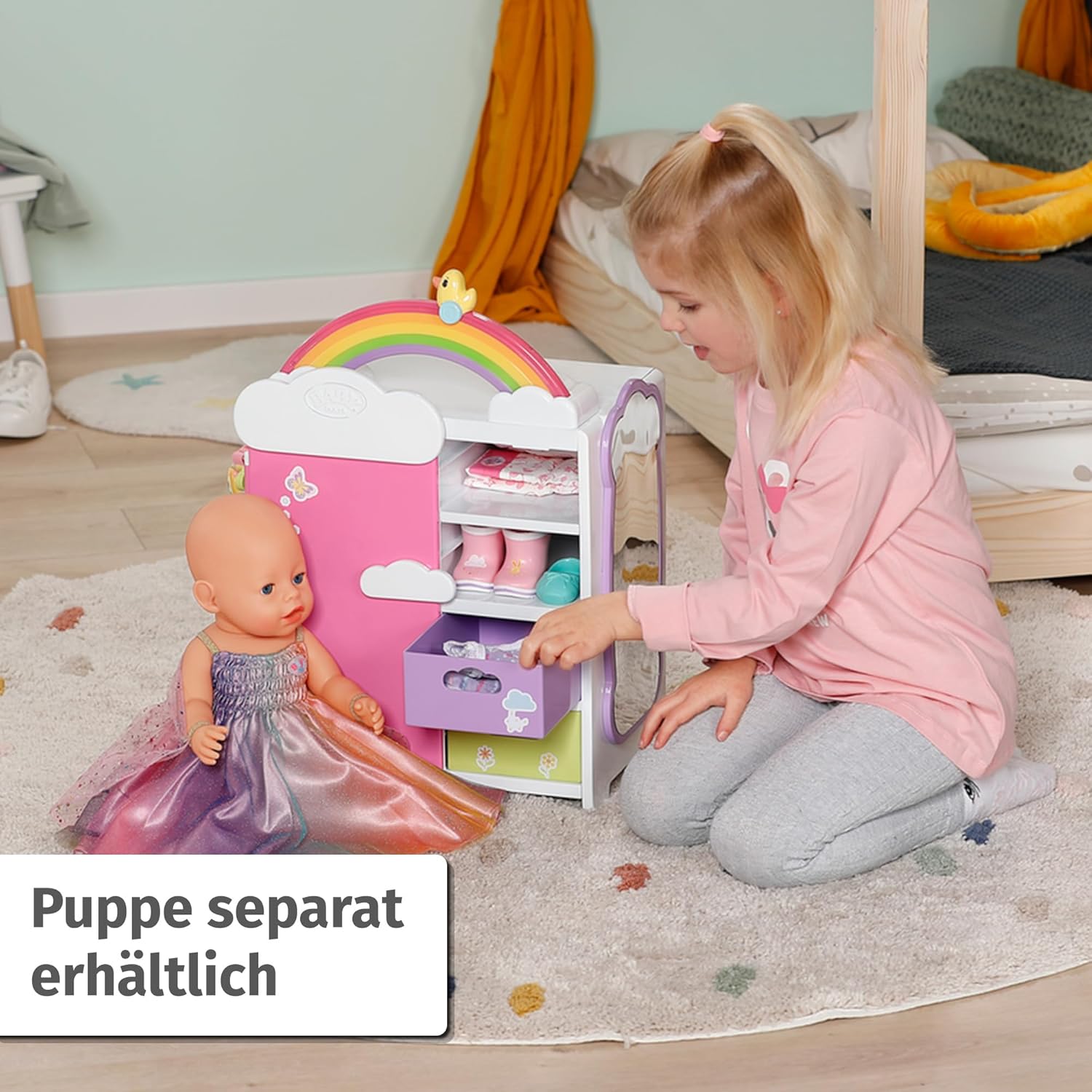 BABY born® Regenbogen Schrank