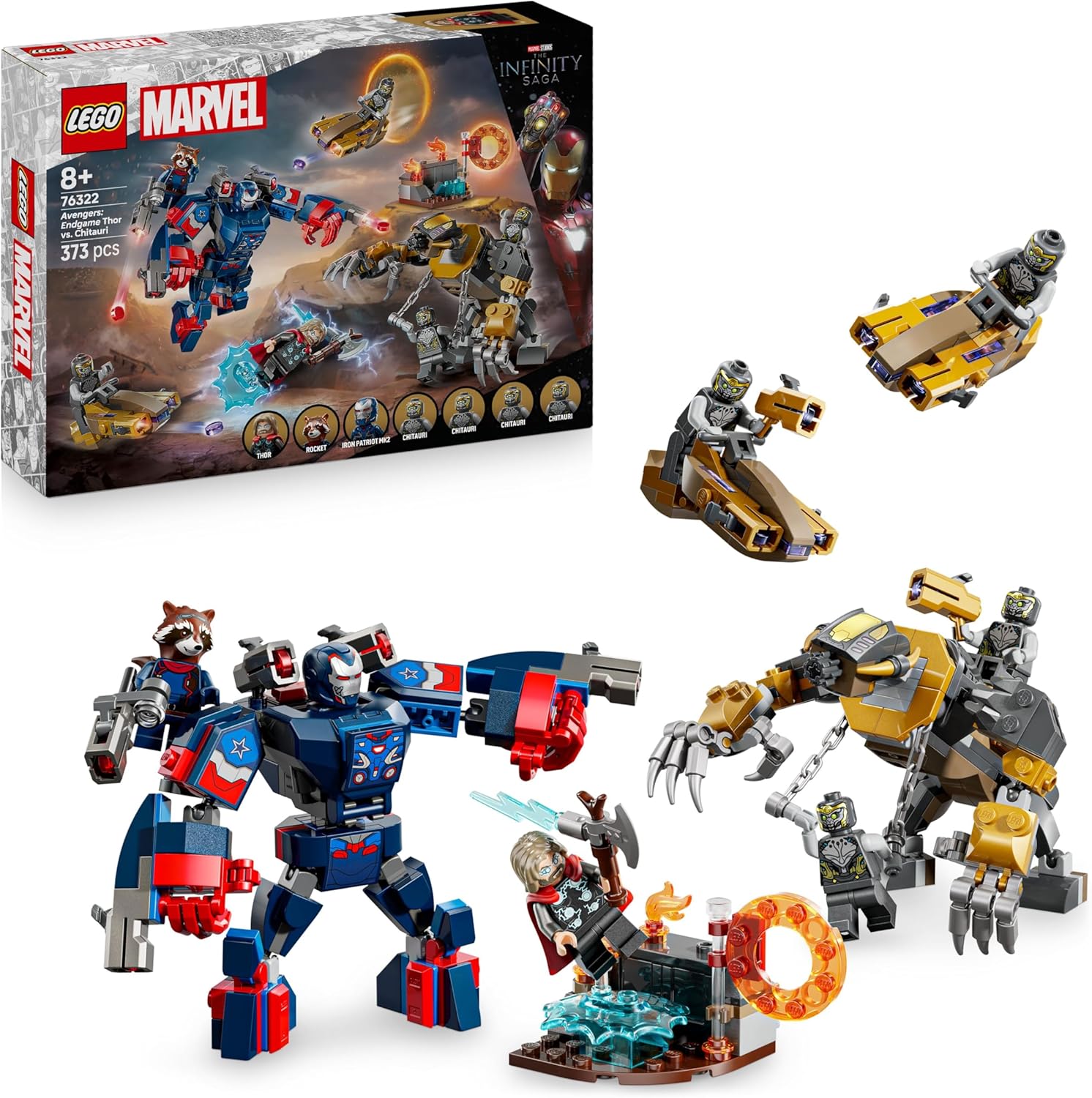 LEGO, MARVEL, Super, Heroes, 76322, Conf., 4 LEGO MARVEL Super Heroes 76322 Conf. 4