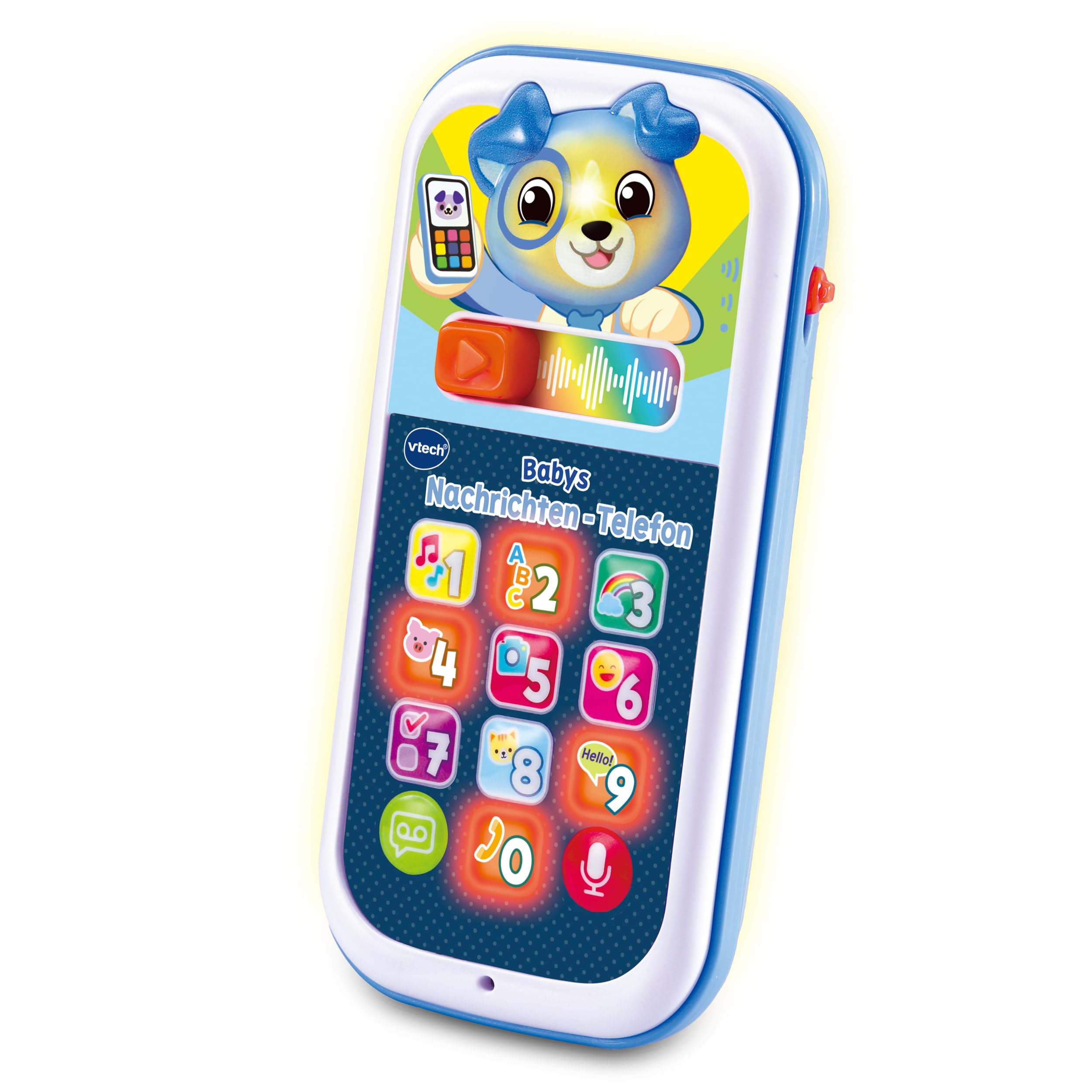 VTech Baby's Nachrichten-Telefon 80620964 Elektronik, Handy, Telefon