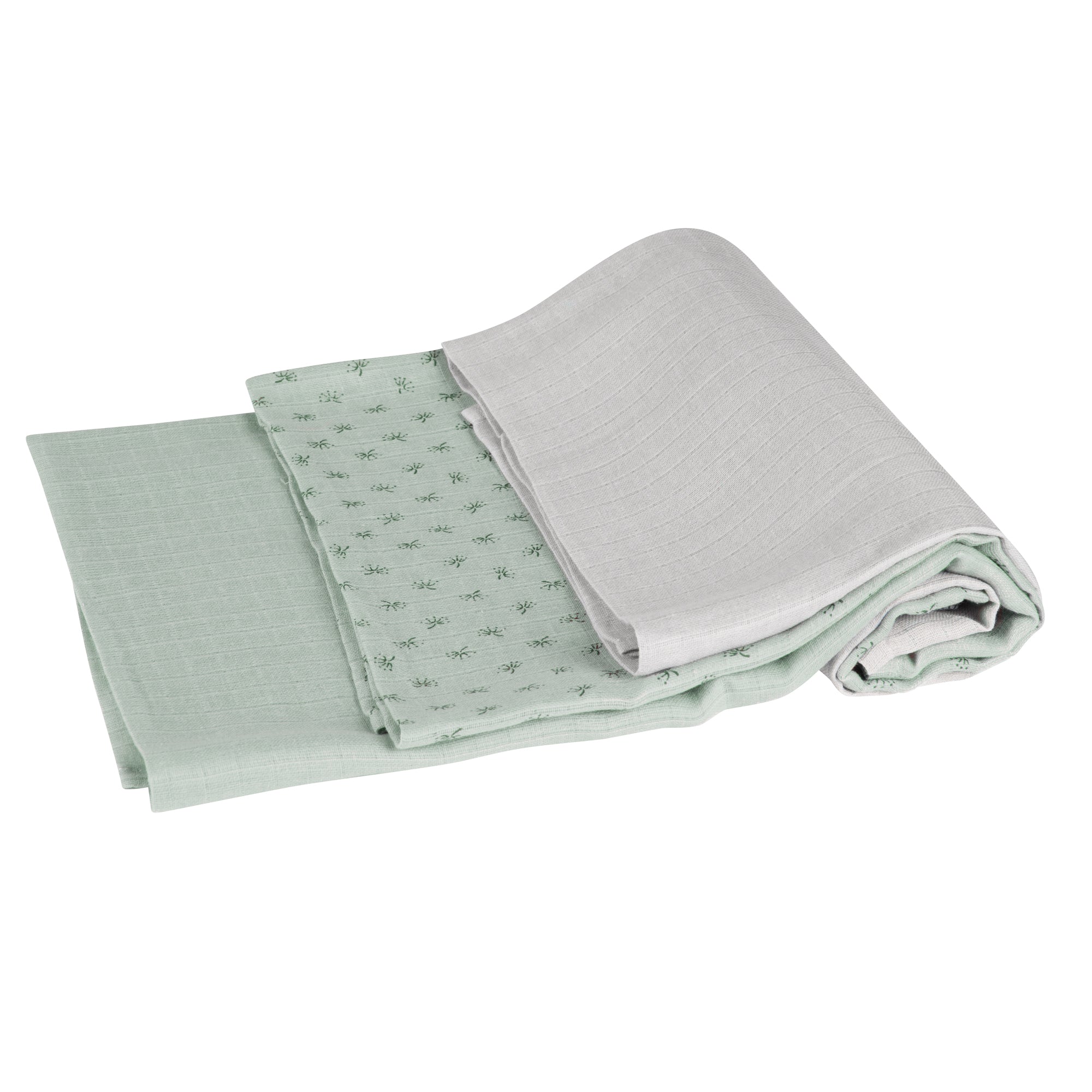 Roba 306125G240 3er Set Windeln Lil Planet frosty green – Kids Care - Bild 3 Roba 306125G240 3er Set Windeln Lil Planet frosty green – Kids Care - Produktbild 3