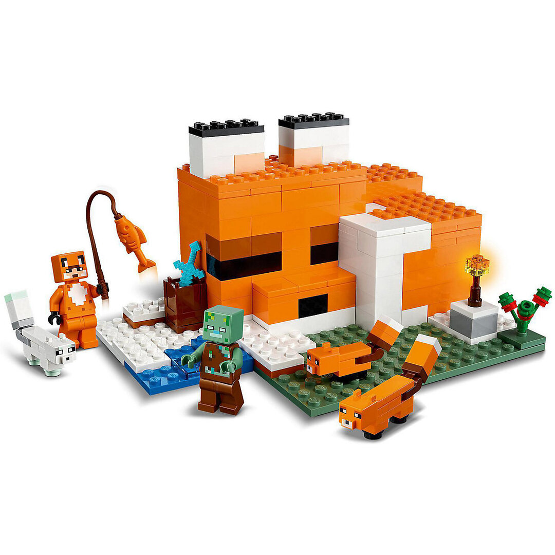 LEGO® Minecraft™ Die Fuchs-Lodge 21178 Spielzeug