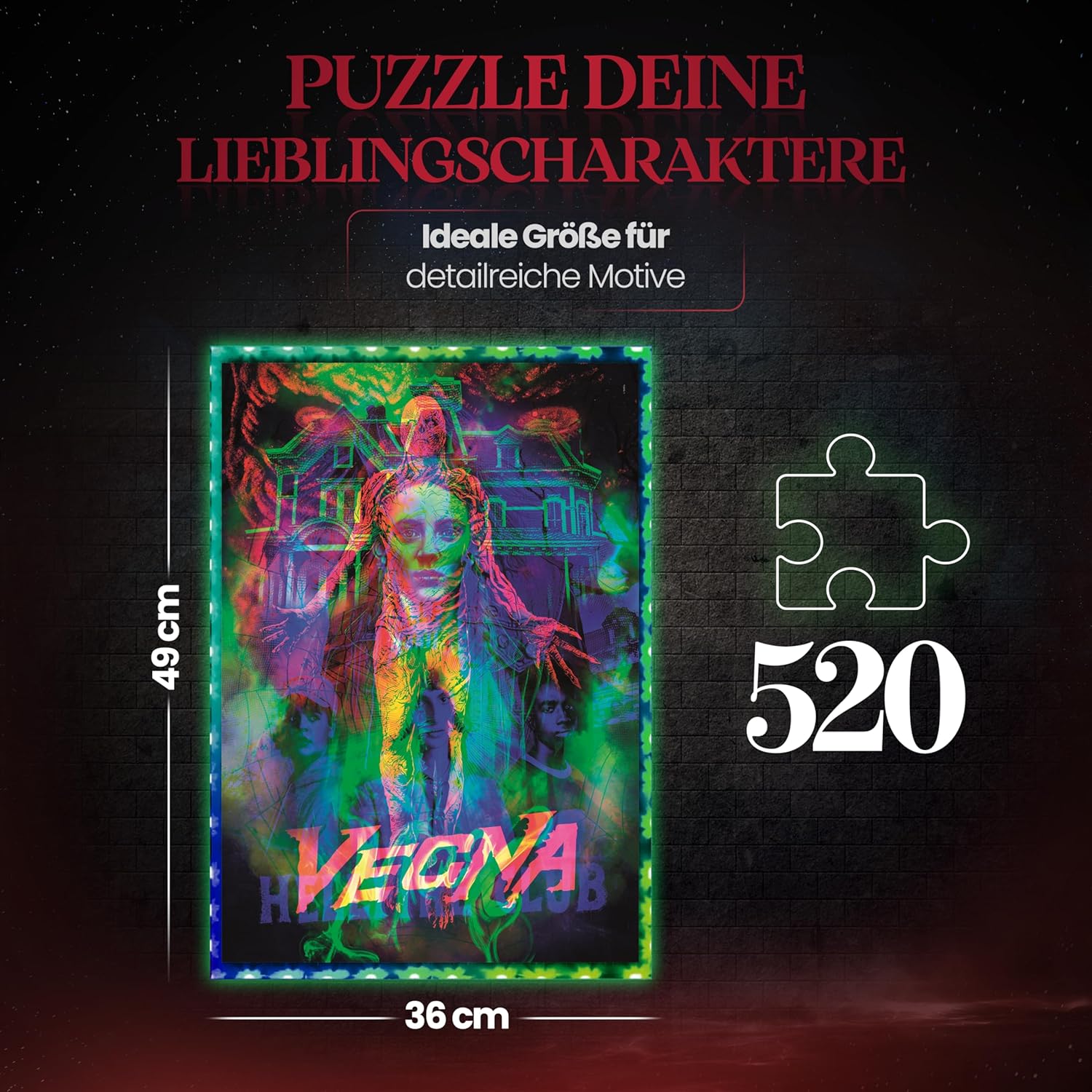 Stranger Things - Metamorphic Art Collection Vecna Werbung, Plakat, Person