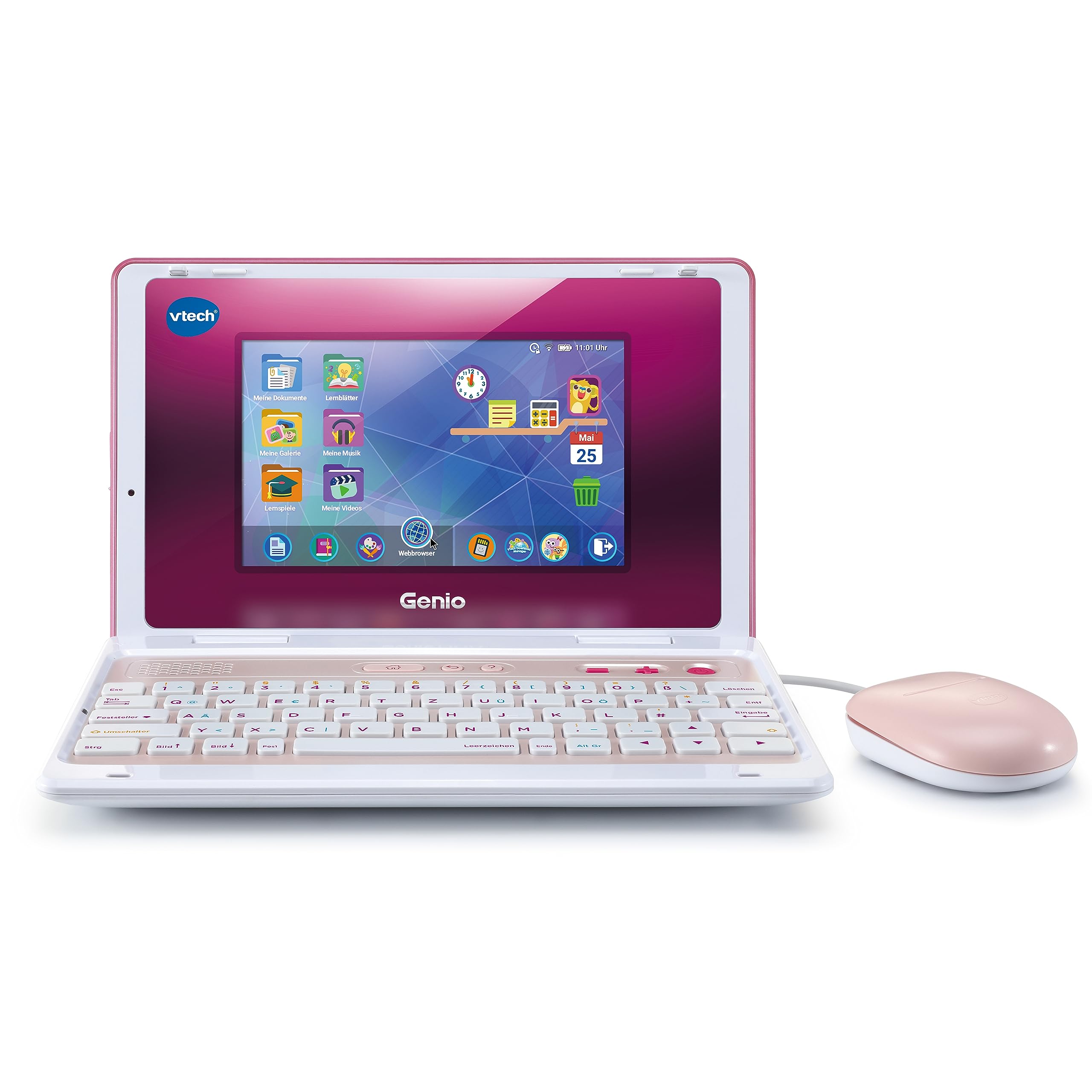 VTech Genio Lernlaptop XL Pink 80553454 Computer, Elektronik, Pc, Laptop, Computerausrüstung
