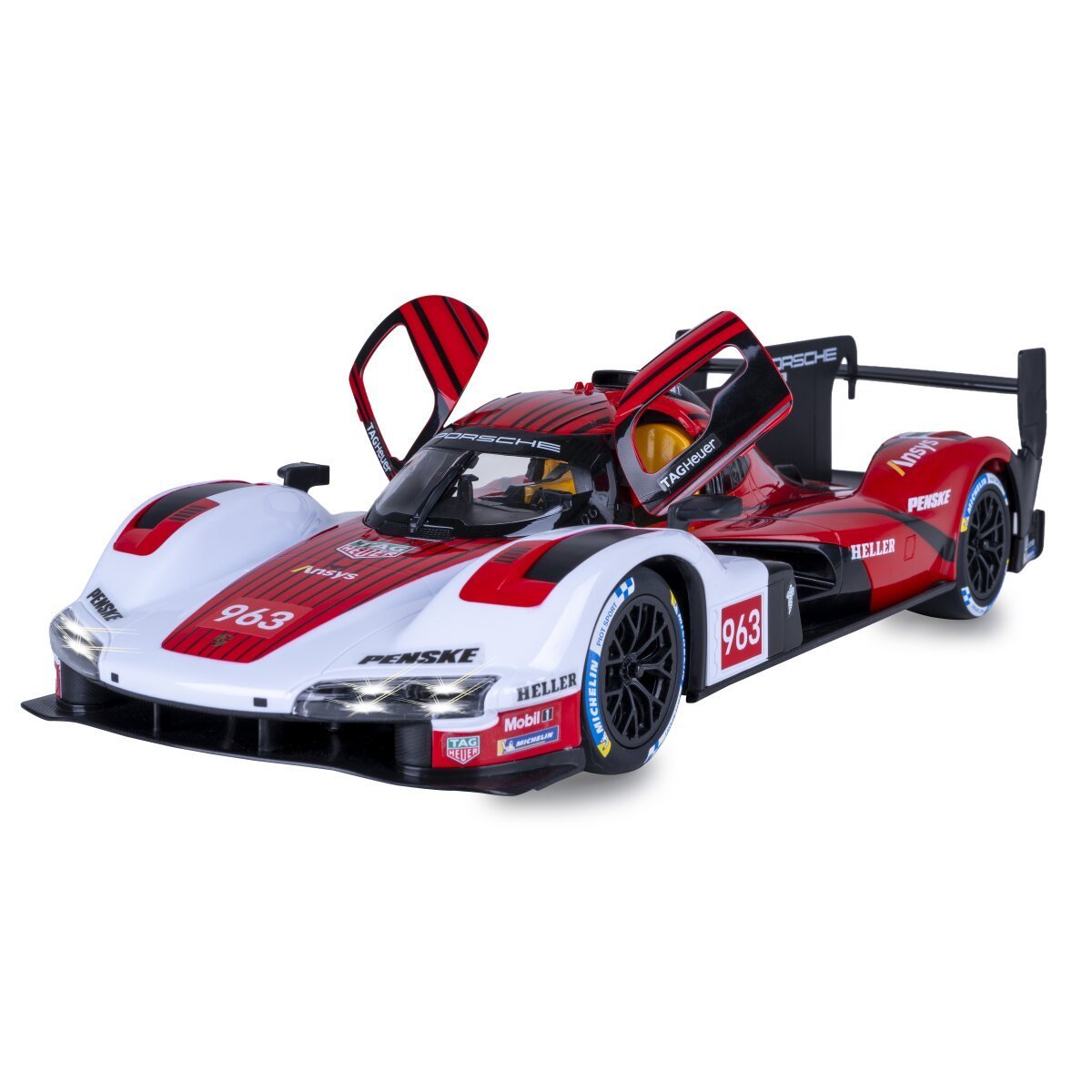 JAMARA Porsche 963 LMDH 1:14 rot 2,4GHz Tür manuell ab 6 Jahren JAMARA Porsche 963 LMDH 1:14 rot 2,4GHz Tür manuell ab 6 Jahren