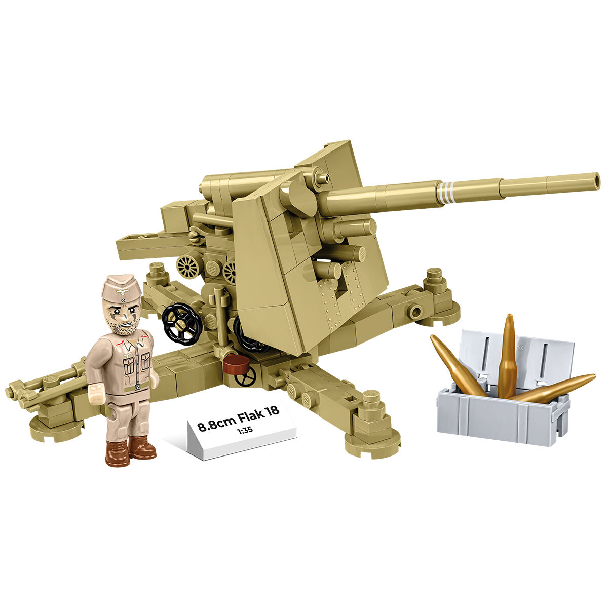 COBI 3141 - 8.8 CM FLAK 18 - Bild 5 COBI 3141 - 8.8 CM FLAK 18 - Bild 5