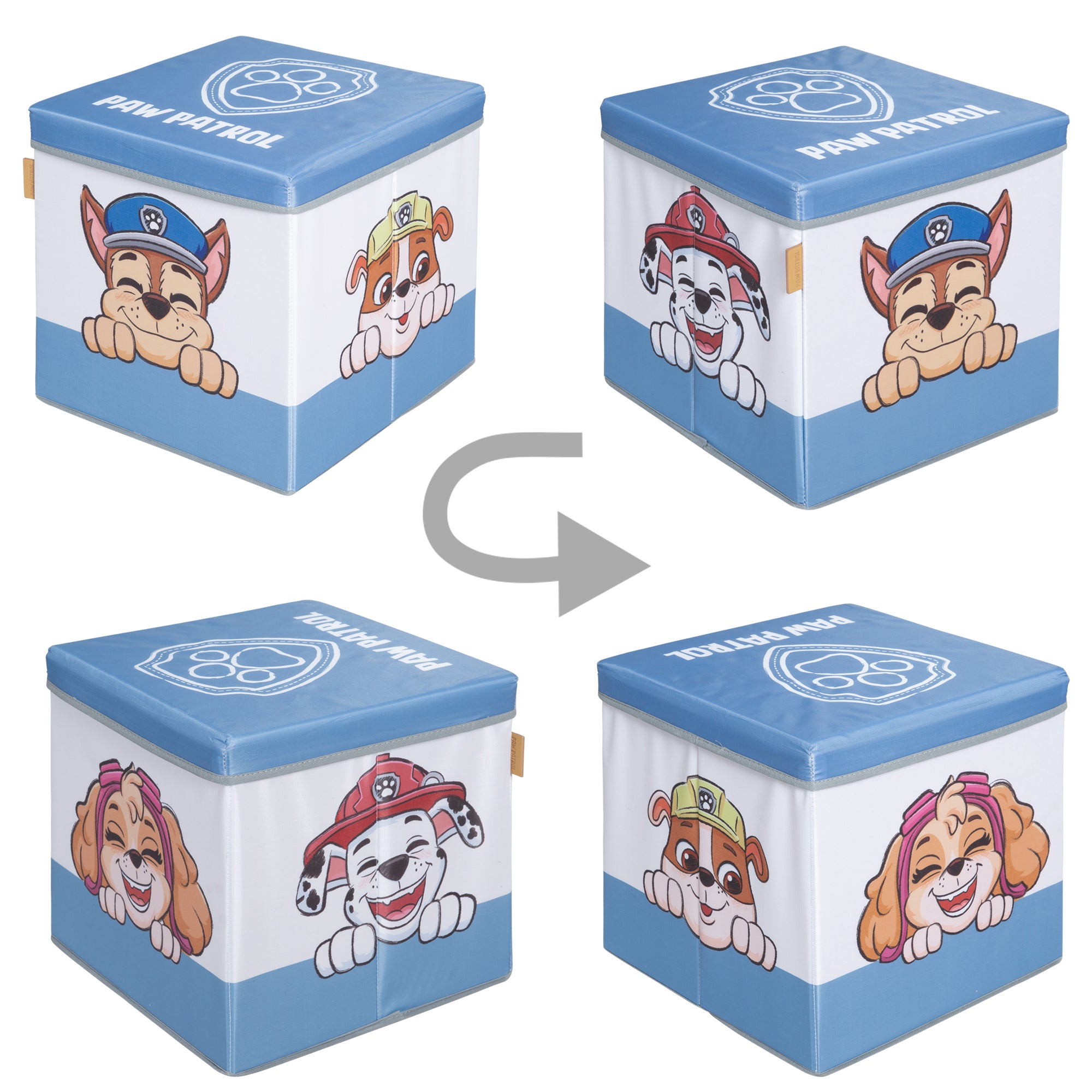 Roba 450731PW3 Kindertisch mit Wendeplatte Paw Patrol blau – Spielmöbel - Bild 7 Roba 450731PW3 Kindertisch mit Wendeplatte Paw Patrol blau – Spielmöbel - Produktbild 7