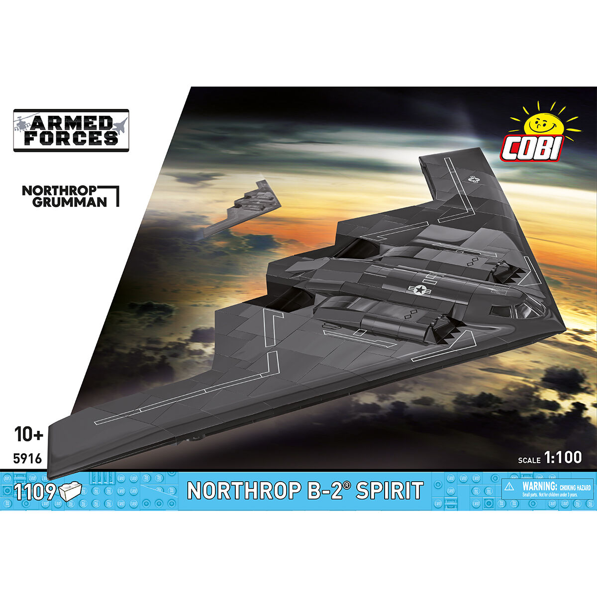COBI 5916 - Northrop Grumman B2spiritt Maßstab 1:100 - Bild 3 COBI 5916 - Northrop Grumman B2spiritt Maßstab 1:100 - Bild 3