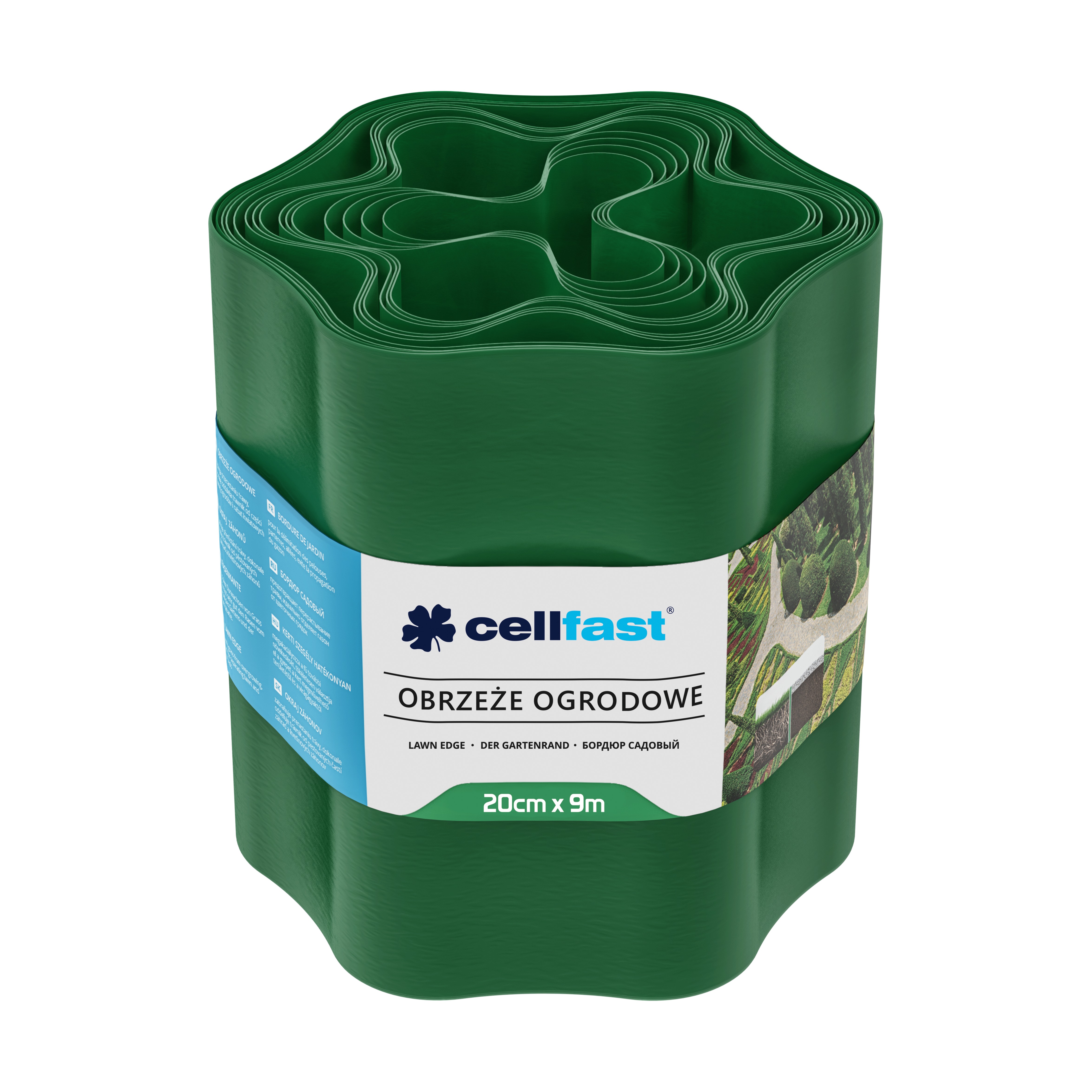 Cellfast Gartenrand 20 cm x 9 m grün Cellfast Gartenrand 20 cm x 9 m grün