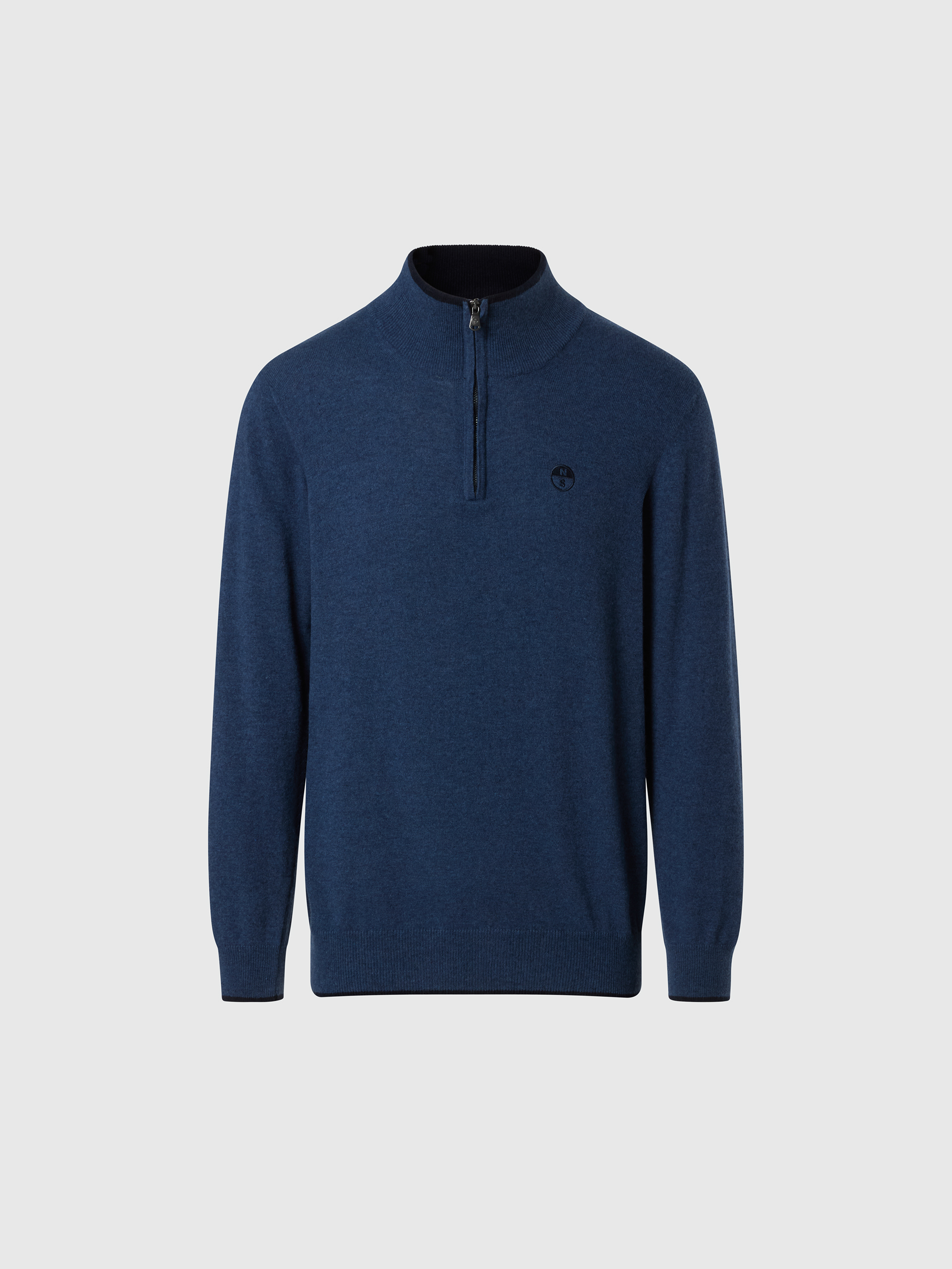 North Sails 699490/0747 PULLOVER, HALF ZIP, BLAU