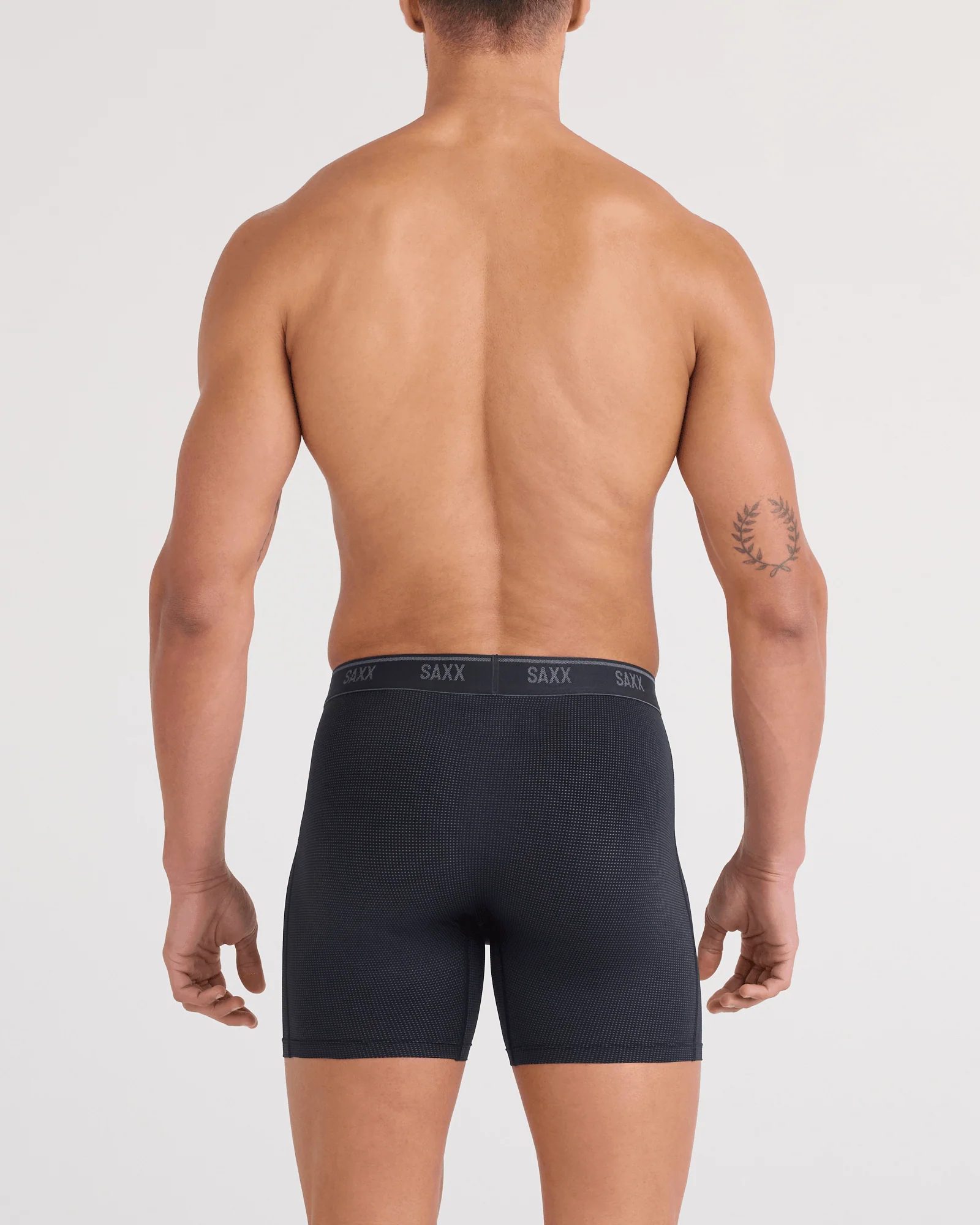 SAXX Boxershort Quest Quick-Dry Mesh - Schwarz - Bild 3 SAXX Boxershort Quest Quick-Dry Mesh - Schwarz - Bild 3