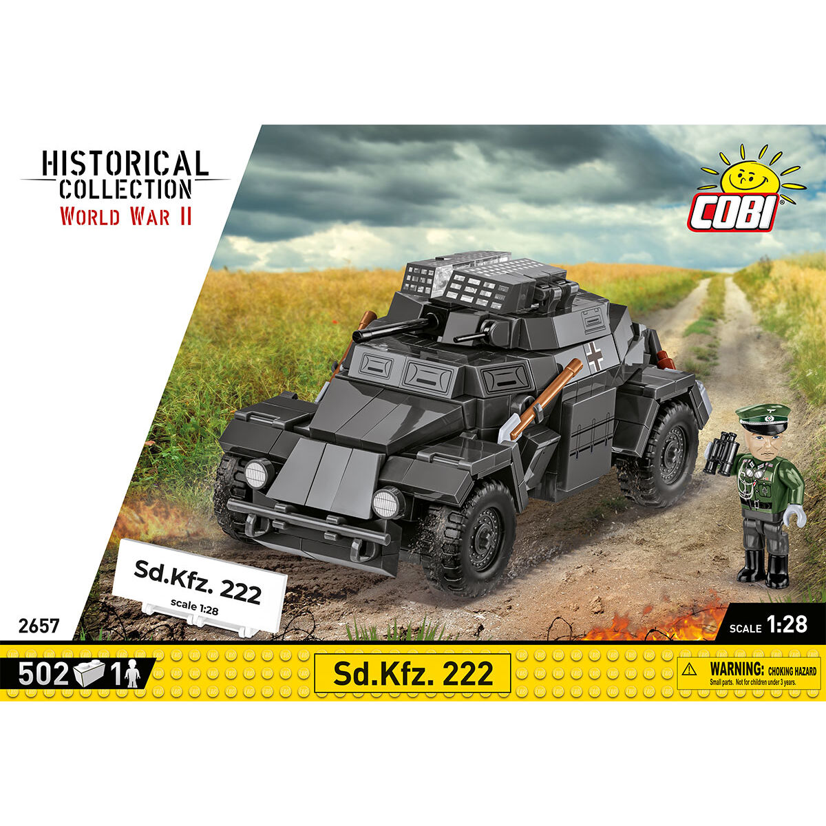 COBI 2657 - SD.KFZ. 222 - Bild 3 COBI 2657 - SD.KFZ. 222 - Bild 3