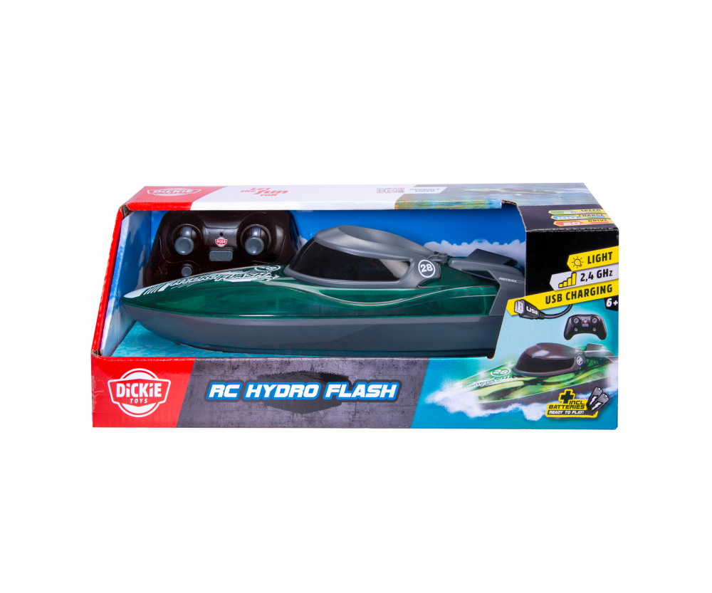 Dickie Toys RC Hydro Flash Speed Boat, RTR Dickie Toys RC Hydro Flash Speed Boat, RTR