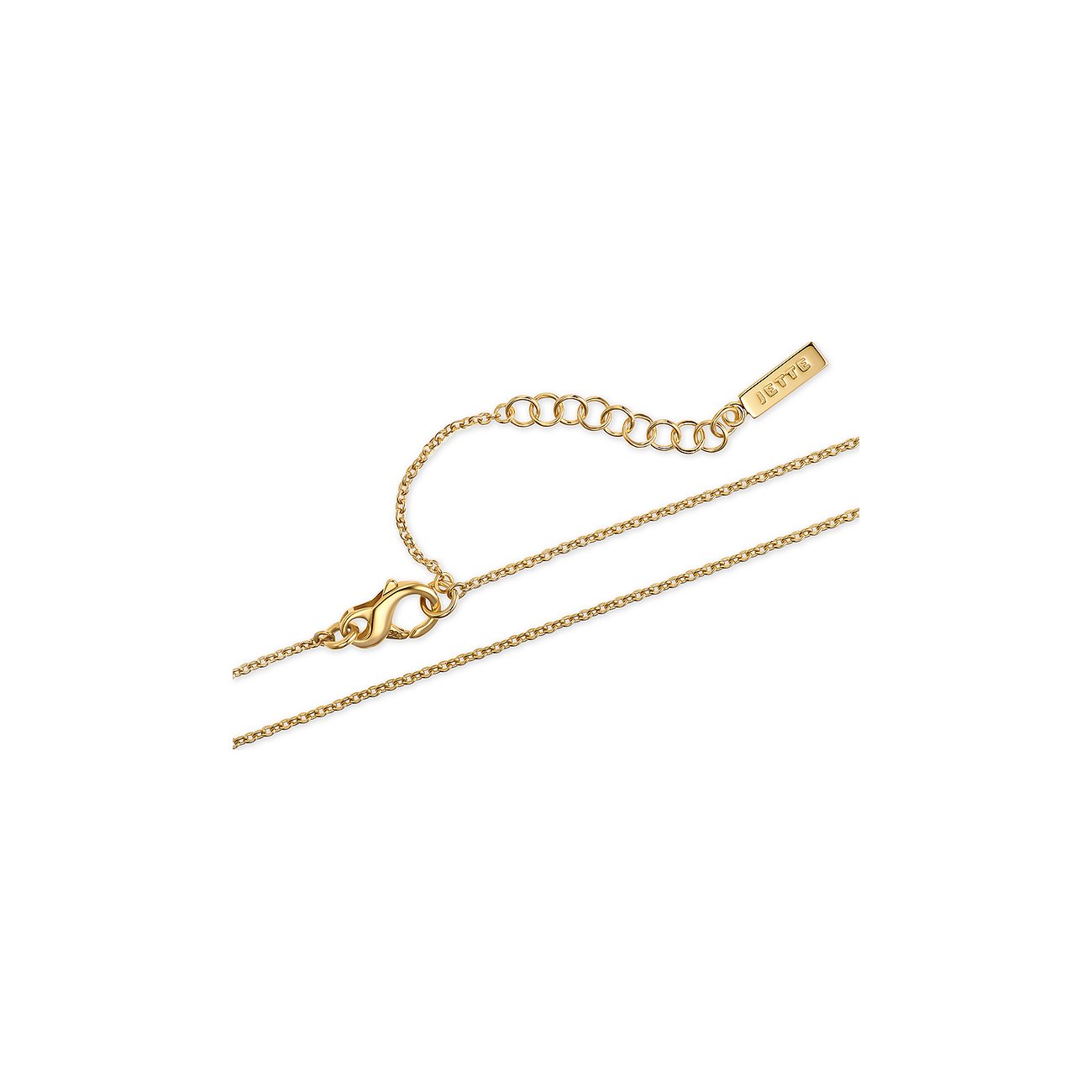 JETTE S.88336861 KETTE M. ANHÄNGER, GELBGOLD, 42+3 CM JETTE S.88336861 KETTE M. ANHÄNGER, GELBGOLD, 42+3 CM