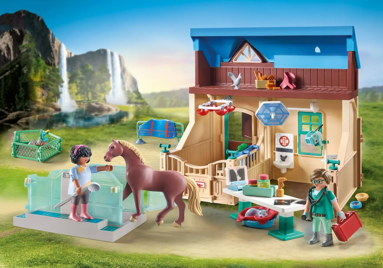 PLAYMOBIL 71352 Reittherapie & Tierarztpraxis