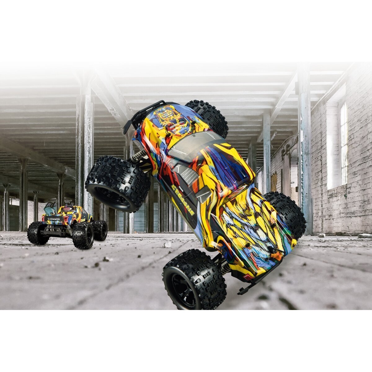 JAMARA Crossmo Monstertruck 4WD 1:10 NiMh 2,4GHz ab 14 Jahren JAMARA Crossmo Monstertruck 4WD 1:10 NiMh 2,4GHz ab 14 Jahren