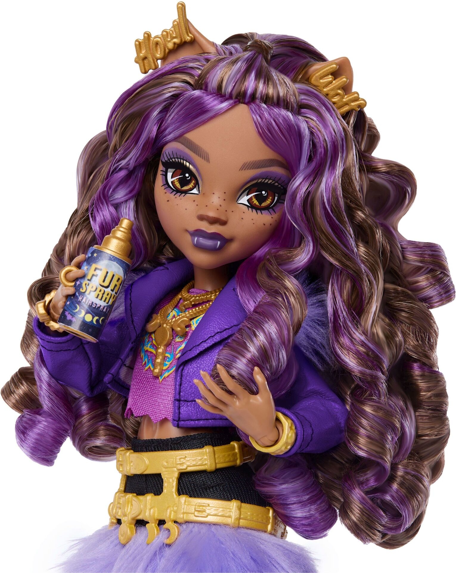 Monster High Clawdeen Puppe - Mattel - MATTEL JHK30 Puppe - Mattel - Monster High Clawdeen Puppe - Modell MATTEL JHK30 Produktbild fuer Online-Shop