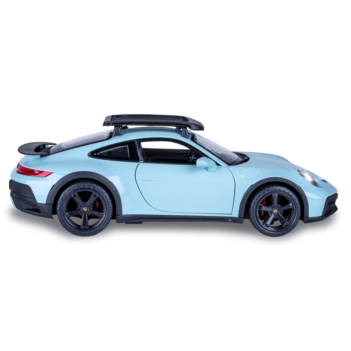JAMARA Porsche 911 Dakar 1:14 grün schattiert 2,4GHz Tür manuell ab 6 Jahren