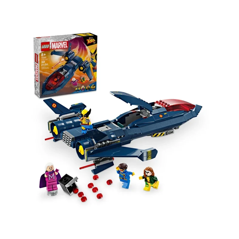 LEGO 76281 Marvel X-Jet Der X-Men LEGO, 76281, Marvel, X-Jet, Der, X-Men